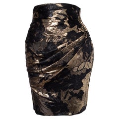 Emanuel Ungaro, Gonna in lurex drappeggiata