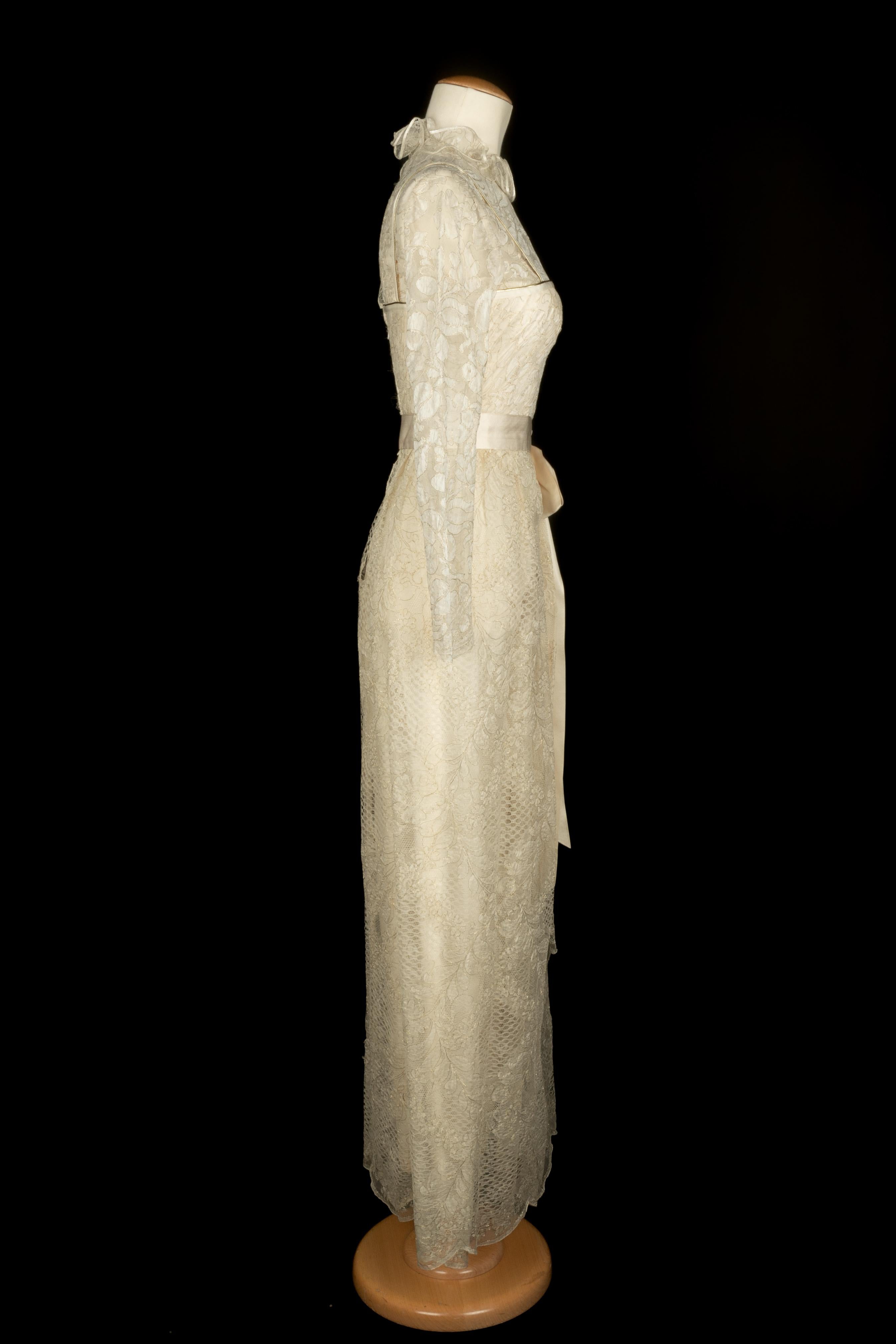 Robe Emanuel Ungaro Haute Couture Printemps 1980 Pour femmes en vente