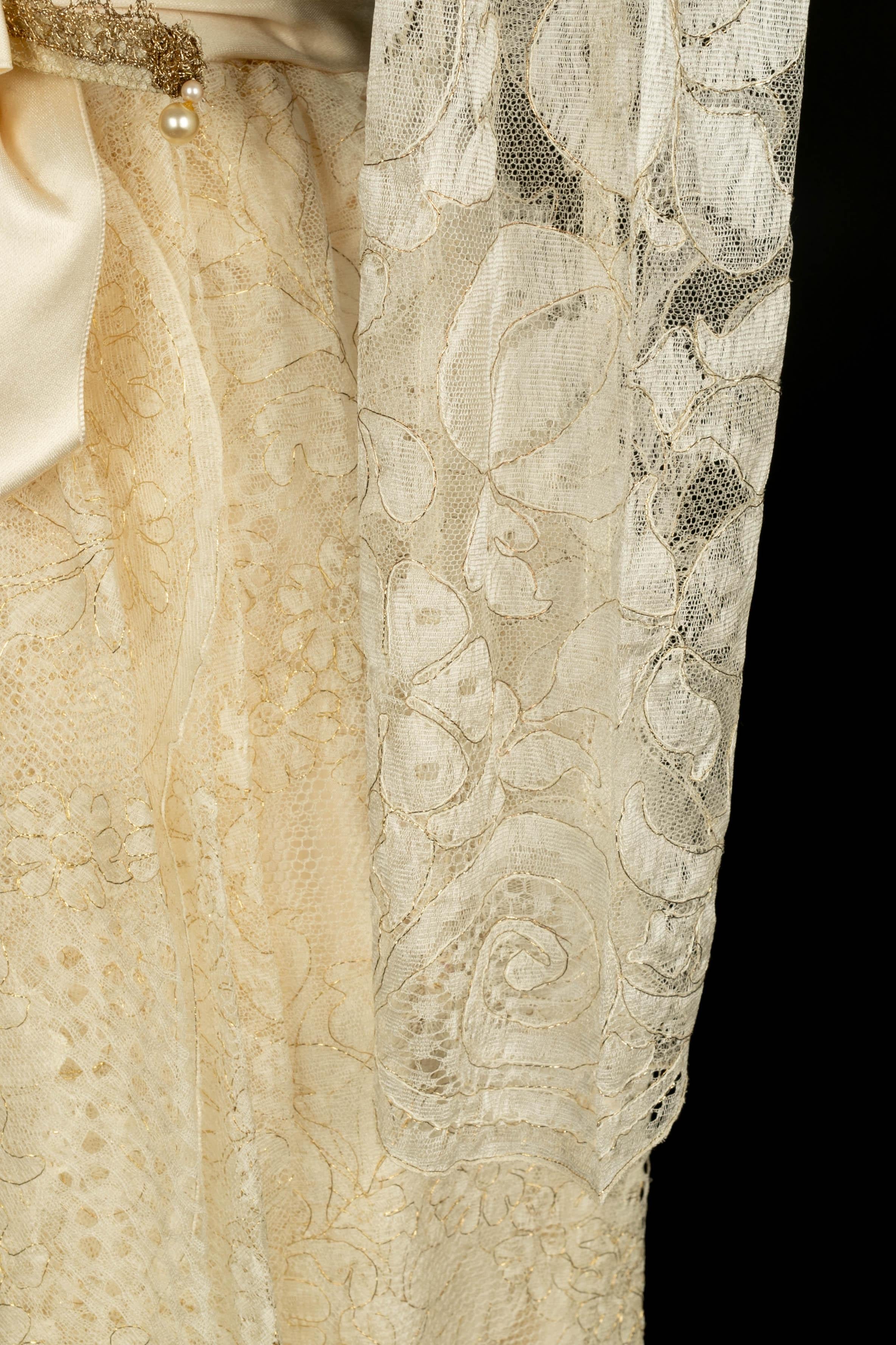 Robe Emanuel Ungaro Haute Couture Printemps 1980 en vente 4