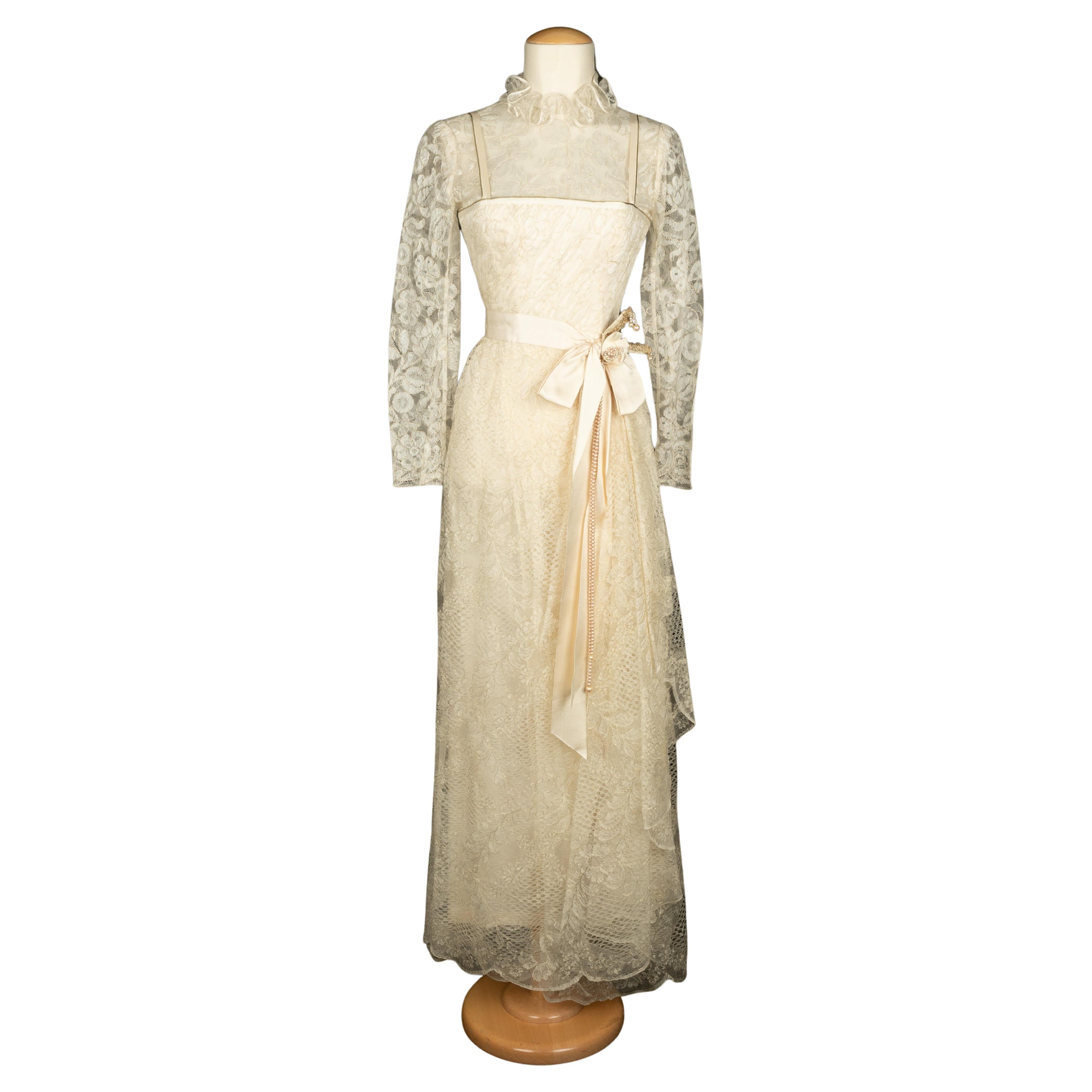 Robe Emanuel Ungaro Haute Couture Printemps 1980