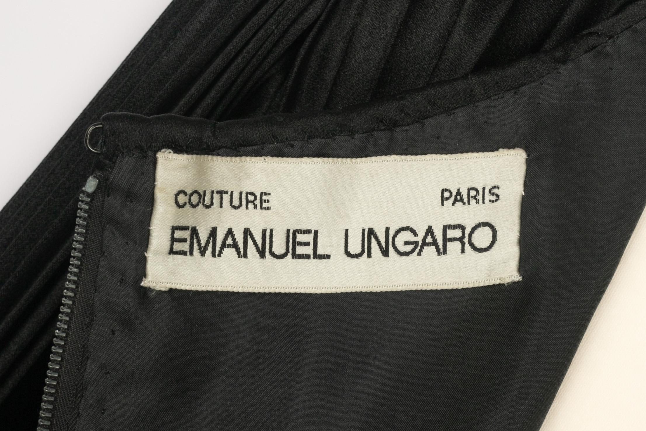 Robe Emanuel Ungaro Haute Couture Printemps-Eté 1993 en vente 5