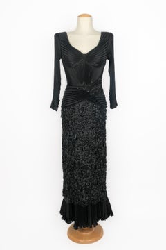 Emanuel Ungaro Kleid Haute Couture Frühjahr-Sommer 1993