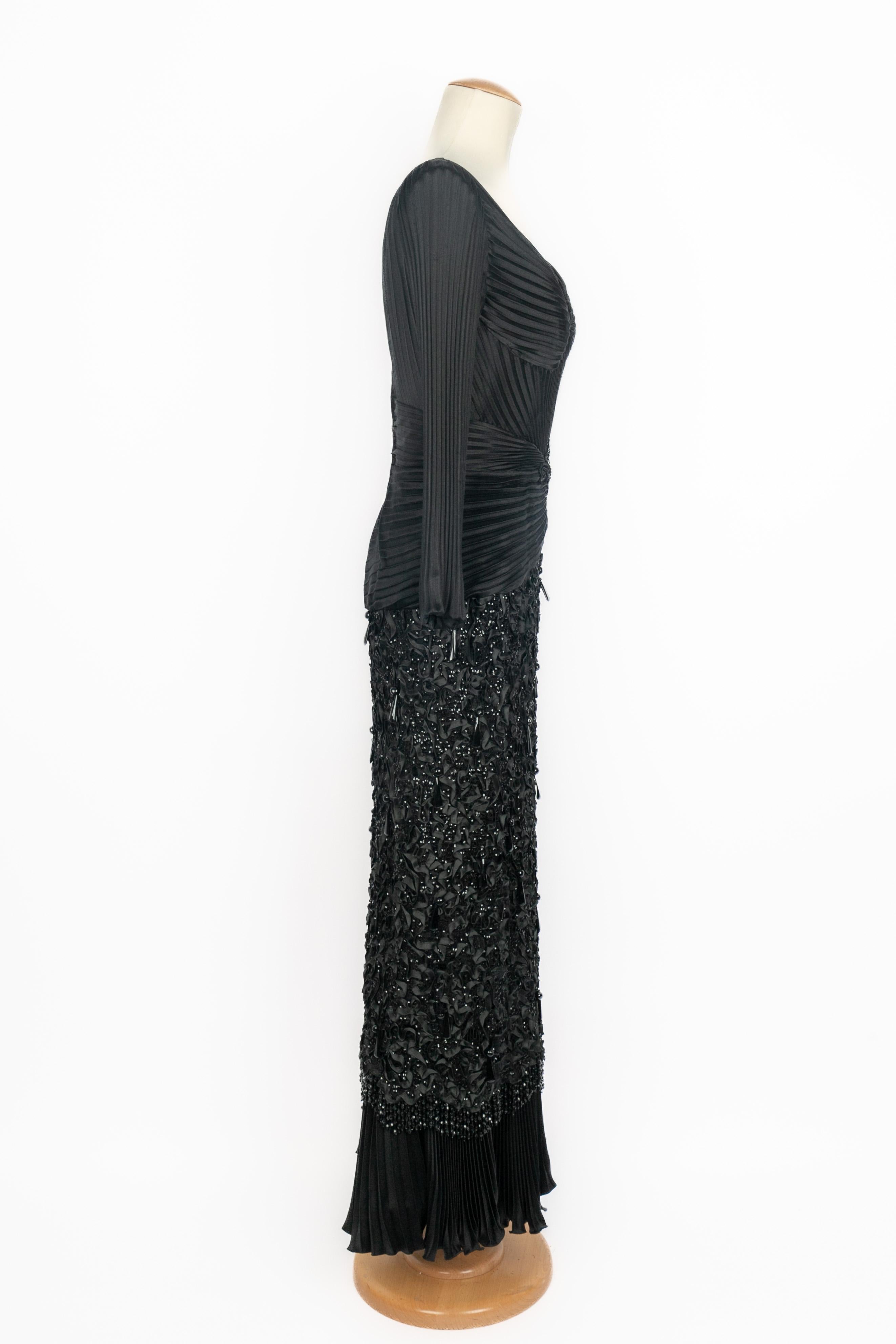 Robe Emanuel Ungaro Haute Couture Printemps-Eté 1993 en vente 1