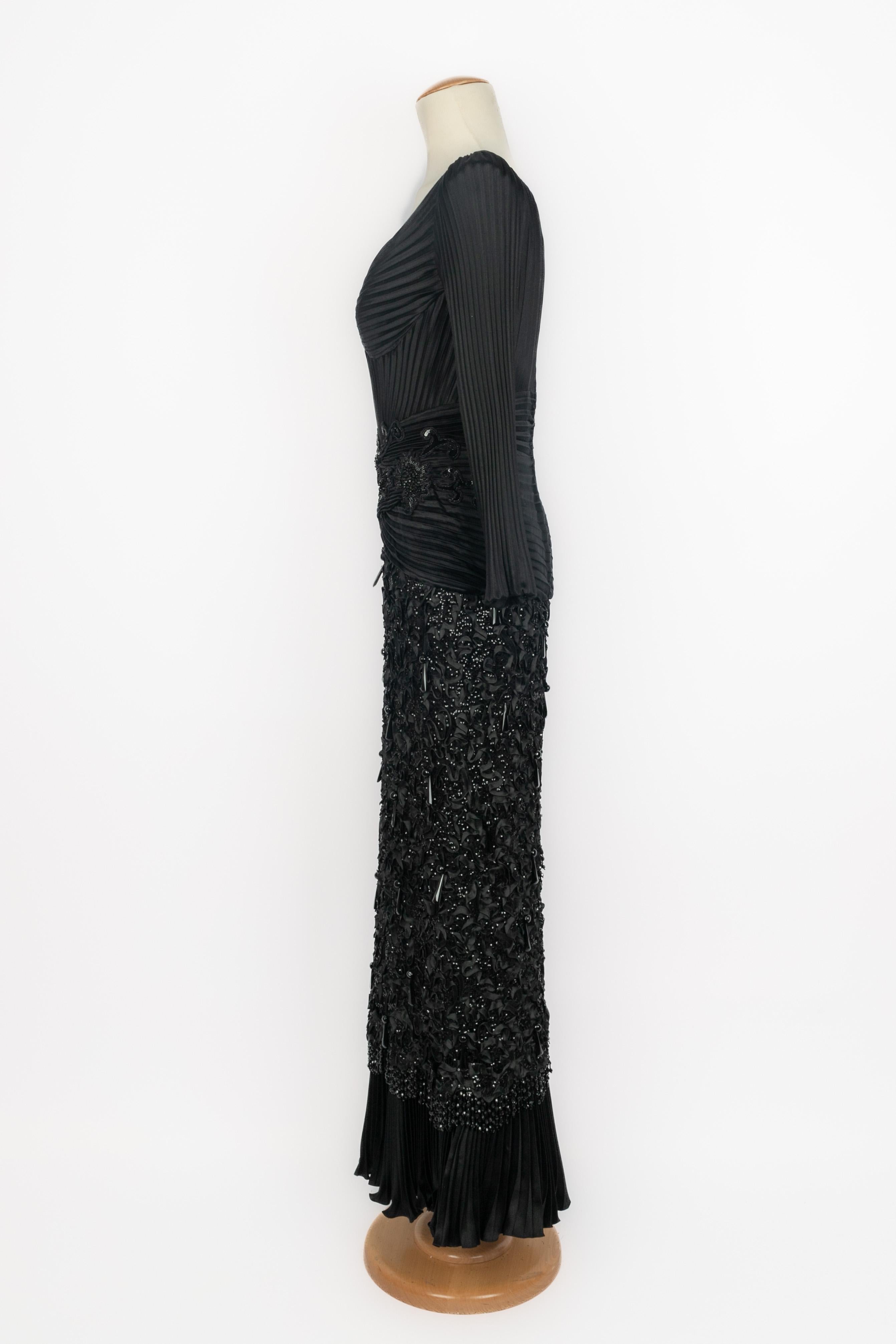 Robe Emanuel Ungaro Haute Couture Printemps-Eté 1993 en vente 4