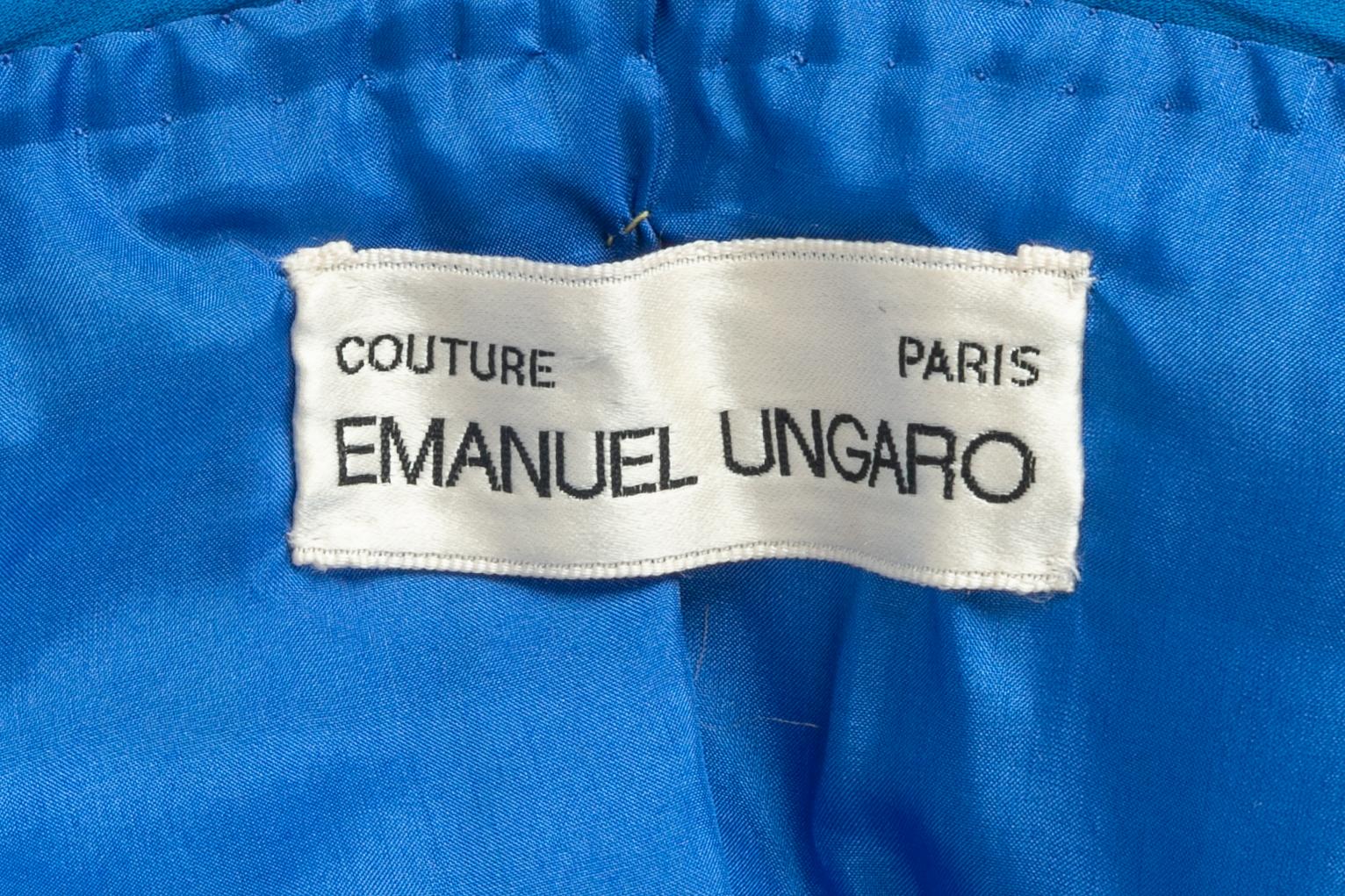 Emanuel Ungaro robe du soir Haute Couture Printemps-Eté 1992 en vente 4