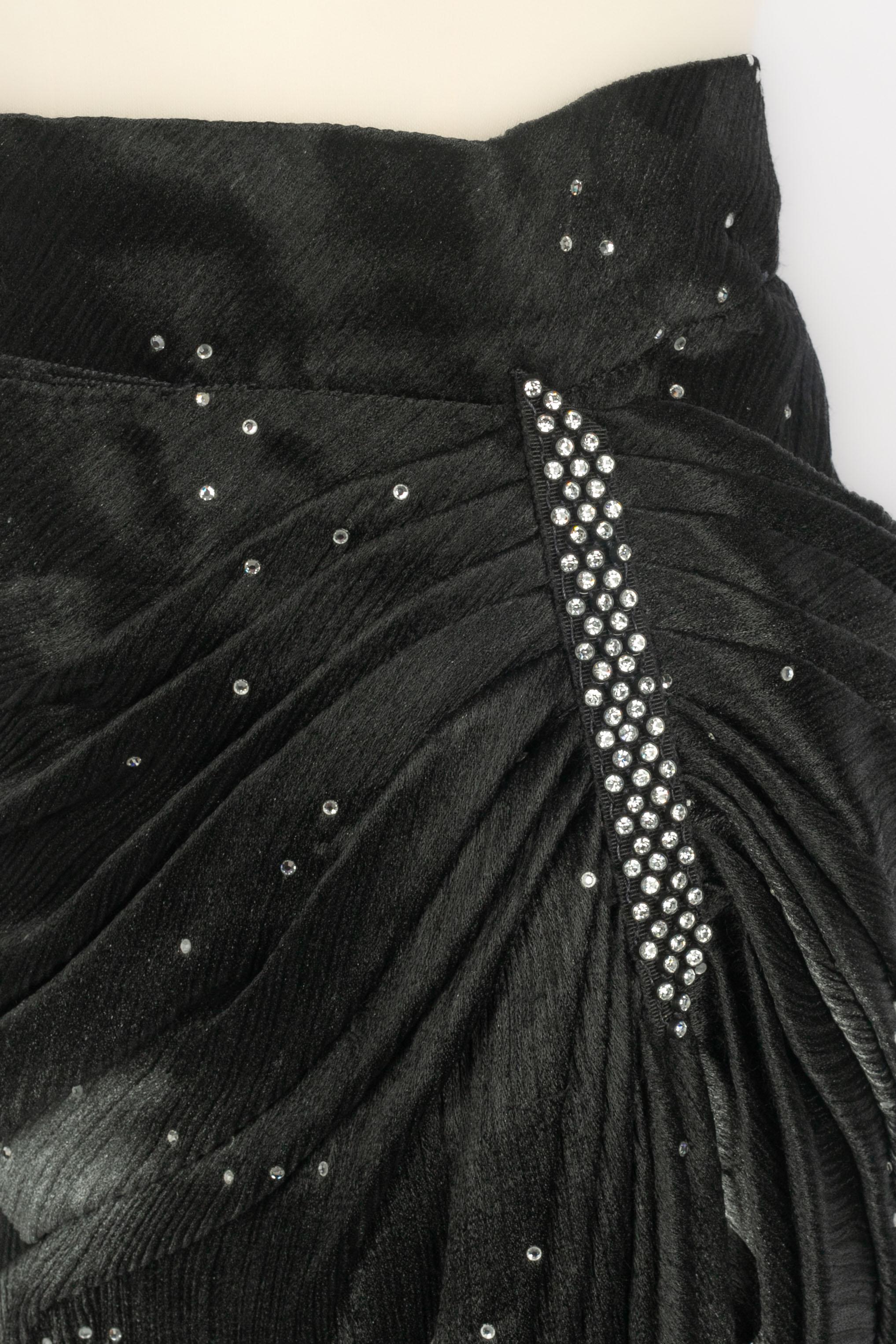 Emanuel Ungaro evening set Haute Couture 1979 For Sale 6