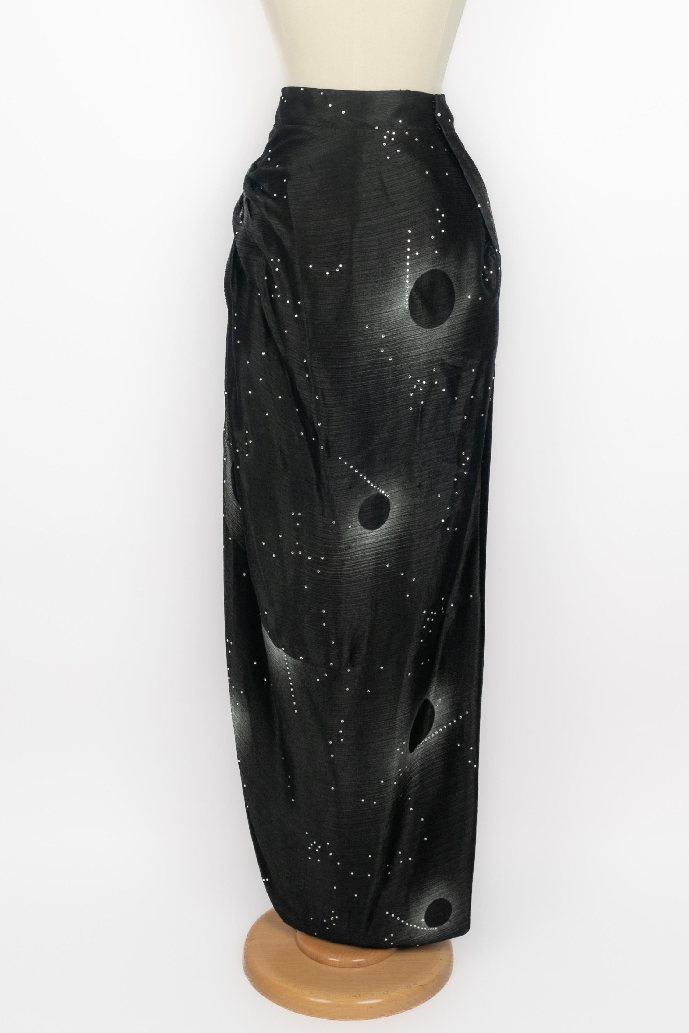 Emanuel Ungaro evening set Haute Couture 1979 For Sale 8