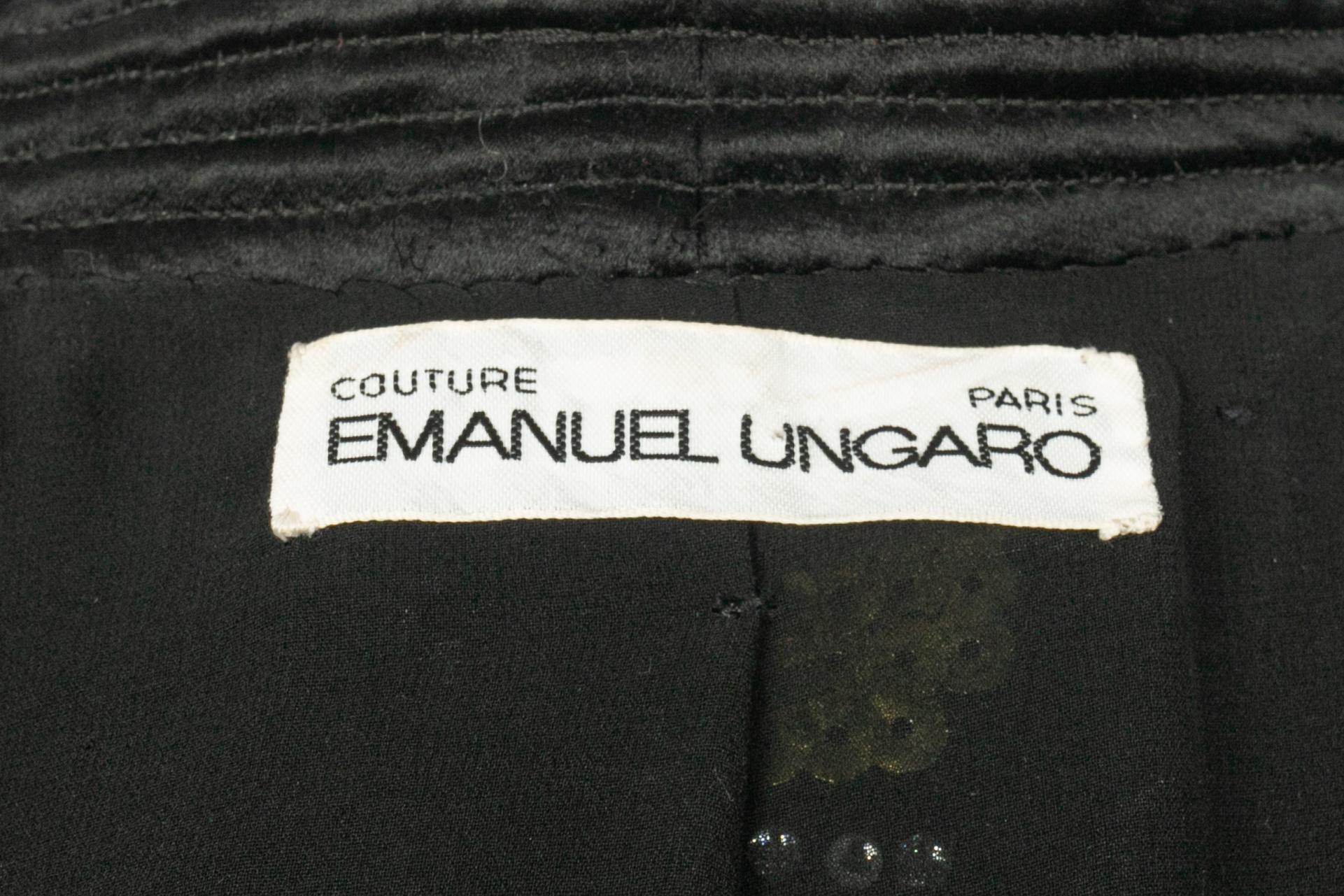 Emanuel Ungaro evening set Haute Couture 1979 For Sale 12