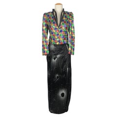 Emanuel Ungaro evening set Haute Couture 1979
