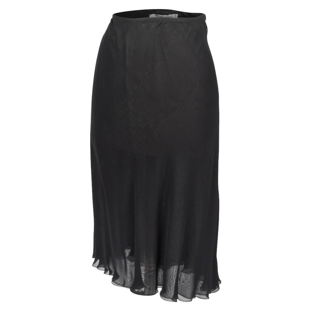 Emanuel Ungaro Evening Skirt Set Ruffle Trim Jacket 12  For Sale 5