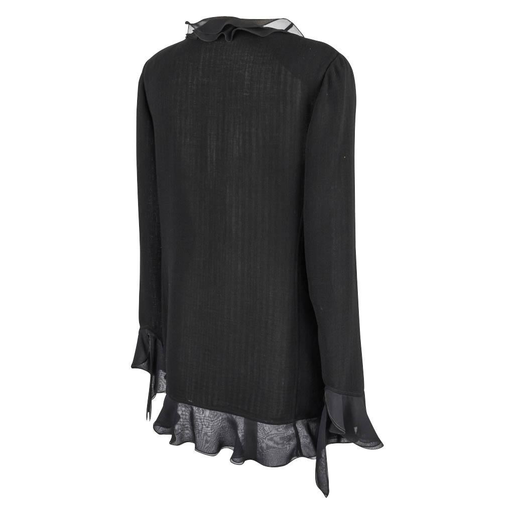 Emanuel Ungaro Evening Skirt Set Ruffle Trim Jacket 12  For Sale 9