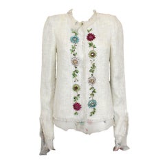 Emanuel Ungaro Floral print Jewel Jacket  