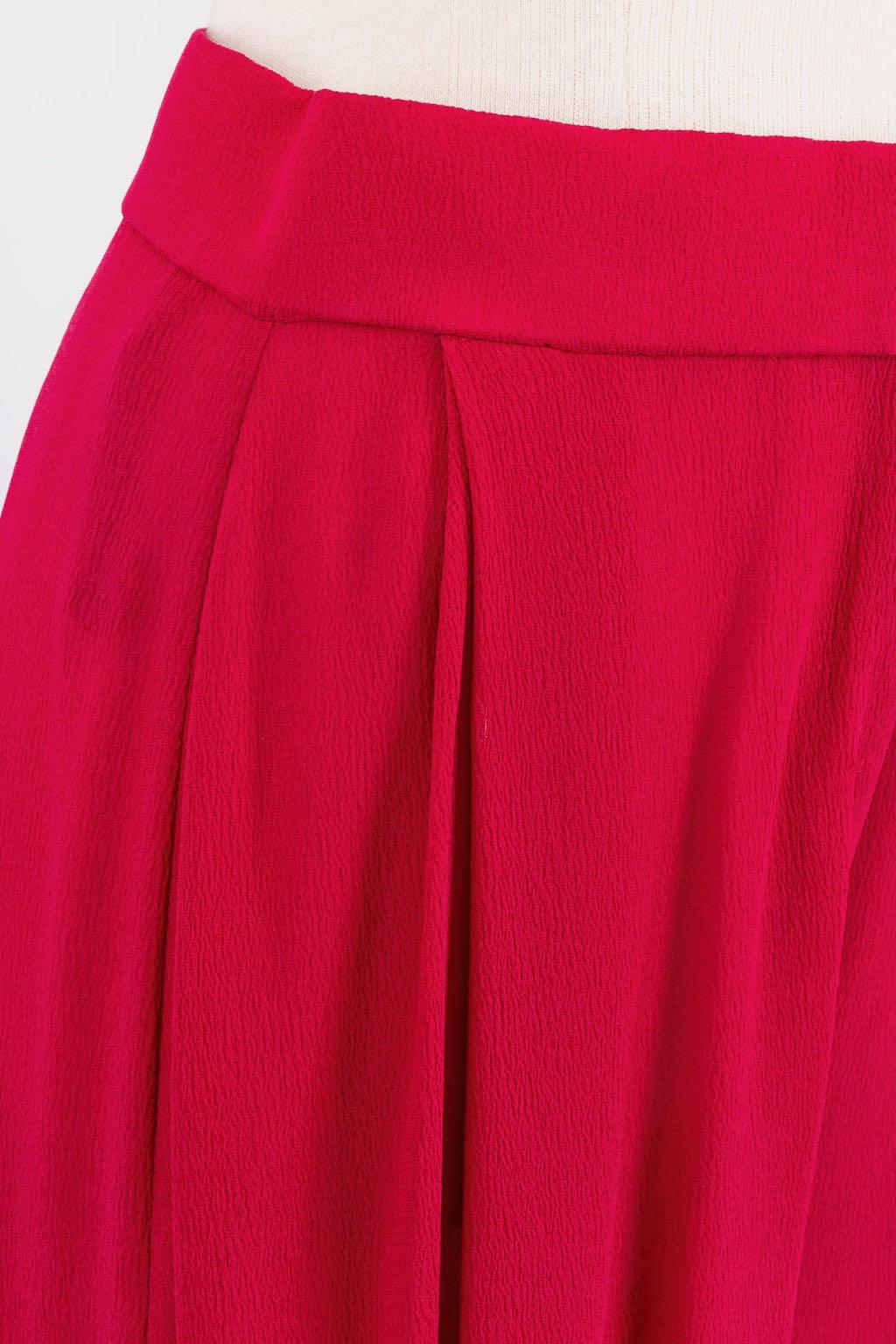 Emanuel Ungaro Haute Couture Rosa Seiden-Chiffon-Set aus Seide im Angebot 7