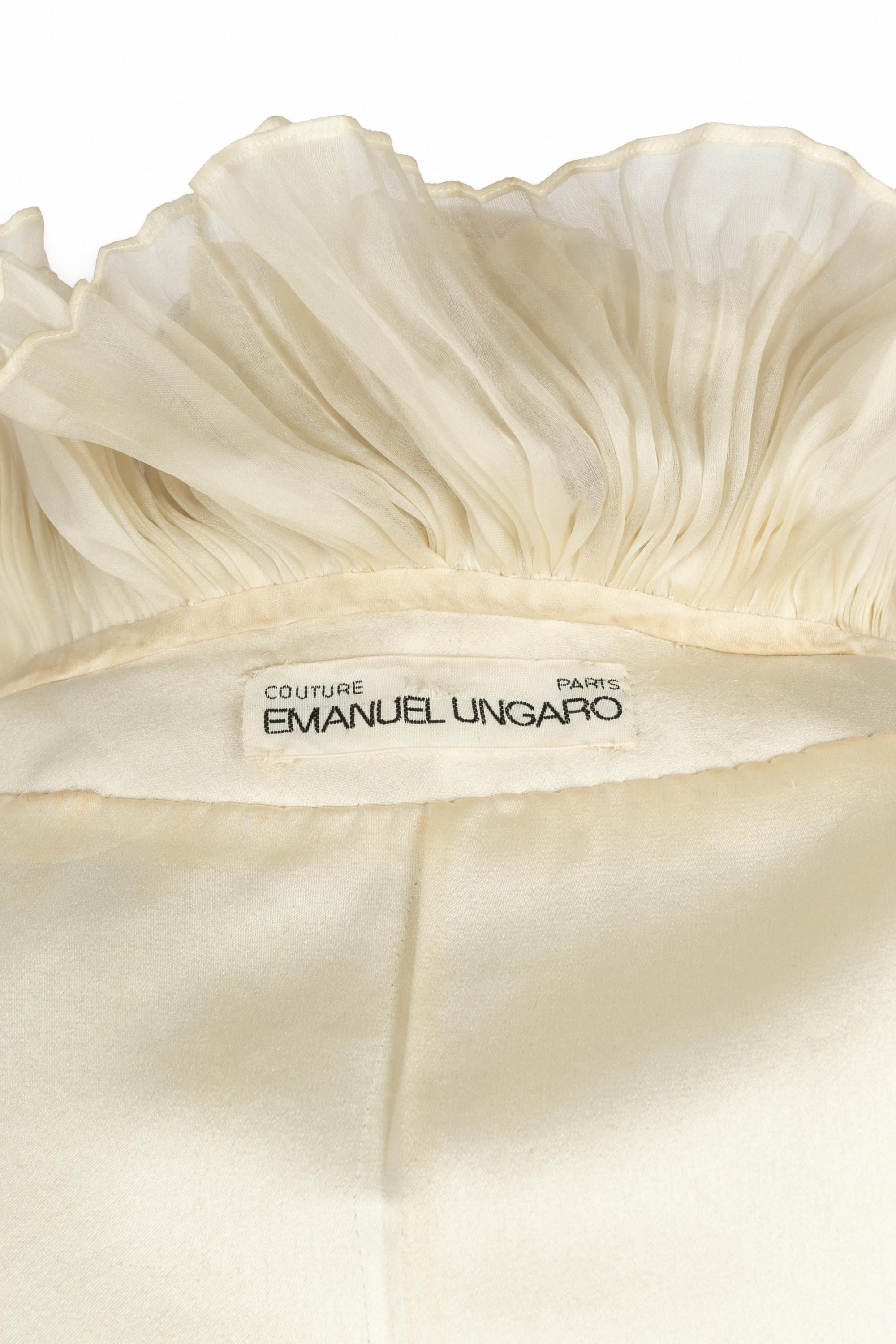 Emanuel Ungaro jacket Haute Couture Winter 1992 For Sale 6