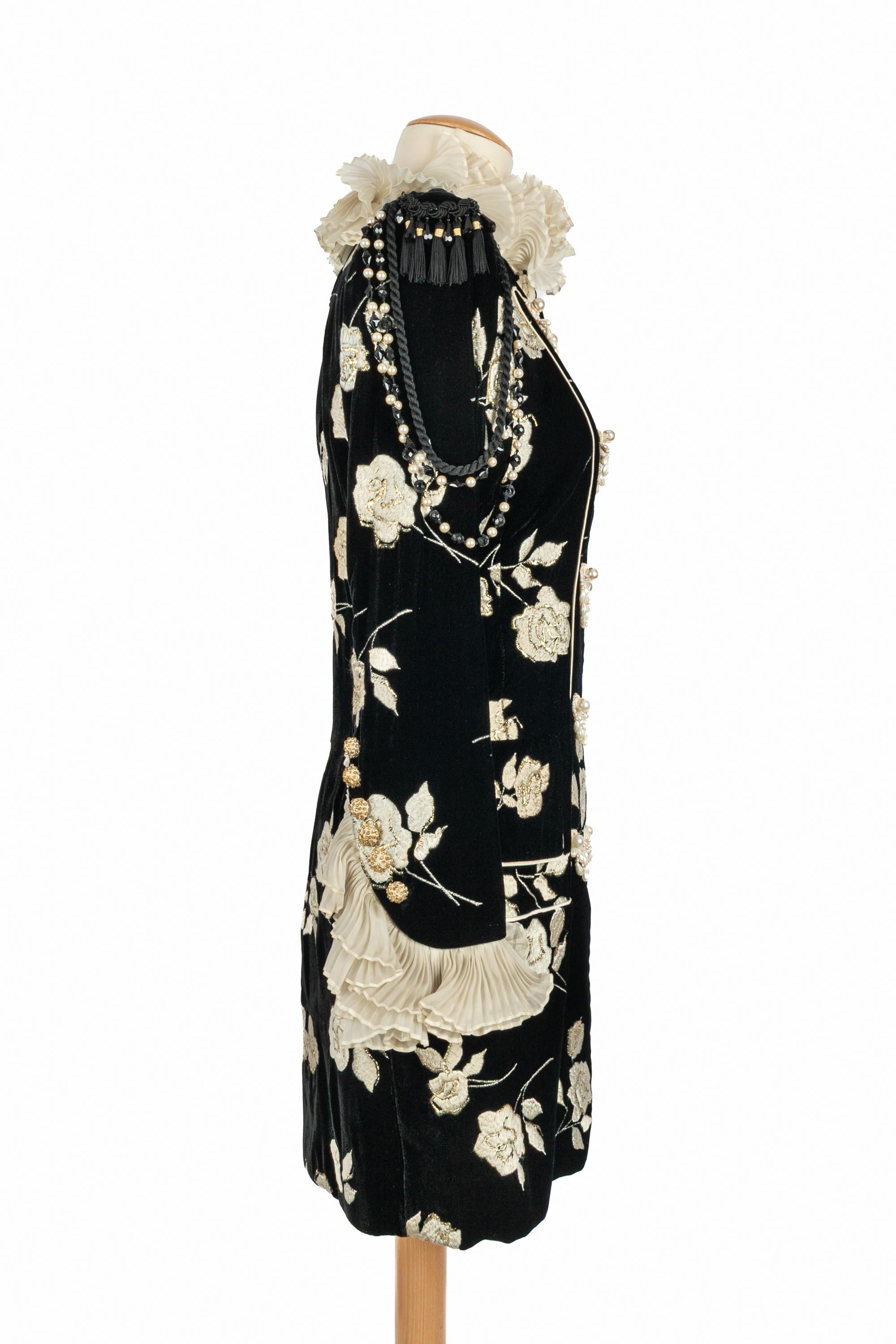 Women's Emanuel Ungaro jacket Haute Couture Winter 1992 For Sale