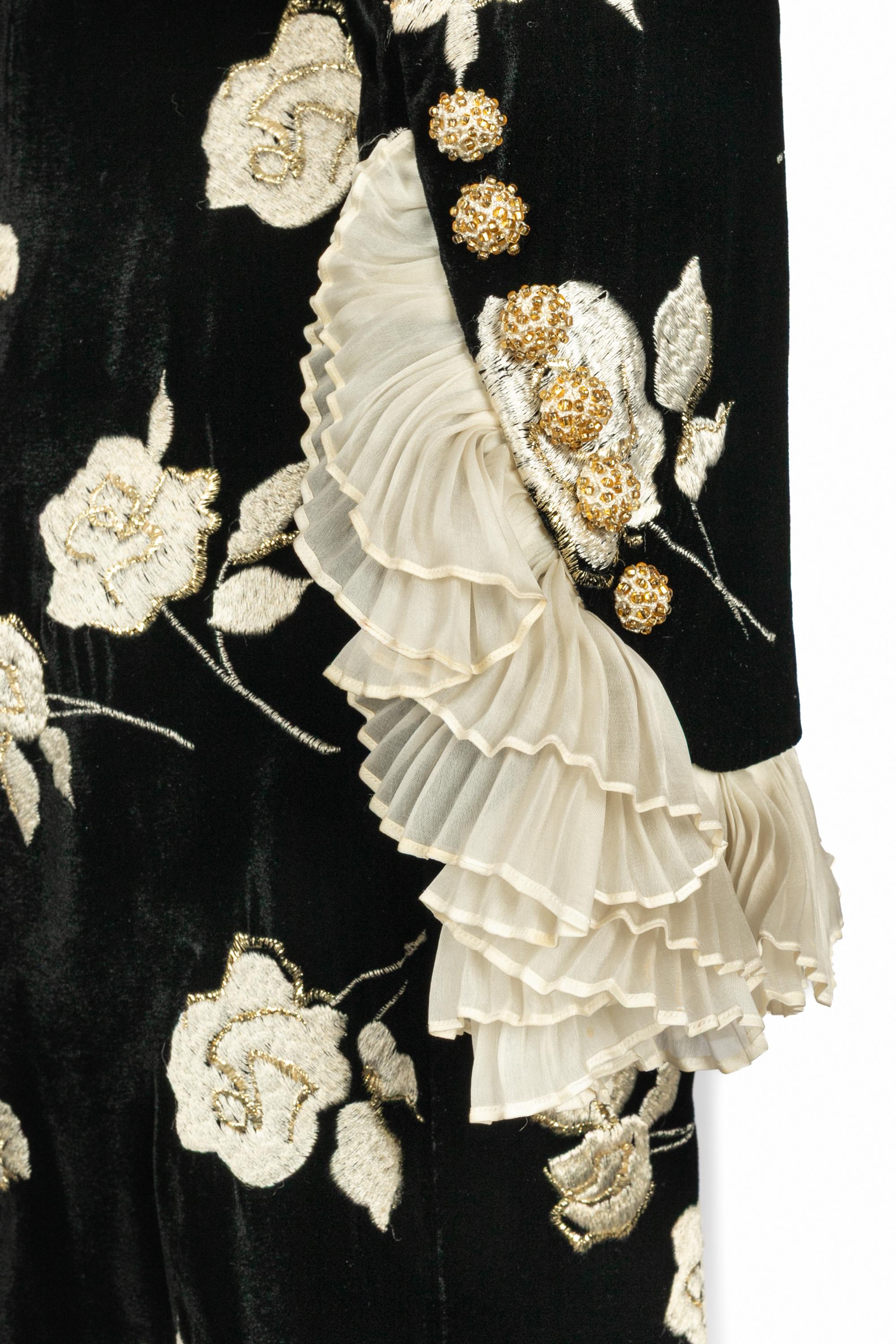 Emanuel Ungaro jacket Haute Couture Winter 1992 For Sale 1
