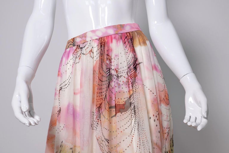 Emanuel Ungaro Long Skirt Orignal Label 1990 For Sale At 1stdibs