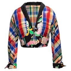Emanuel Ungaro Multicolor  Parallele Plaid Jacket