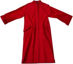 Emanuel Ungaro Parallèle Vintage Red Duster Coat