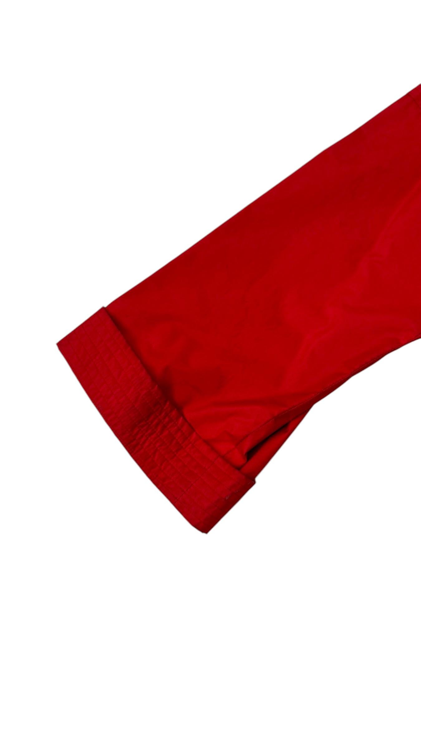 Emanuel Ungaro Parallèle Vintage Red Duster Coat For Sale 1