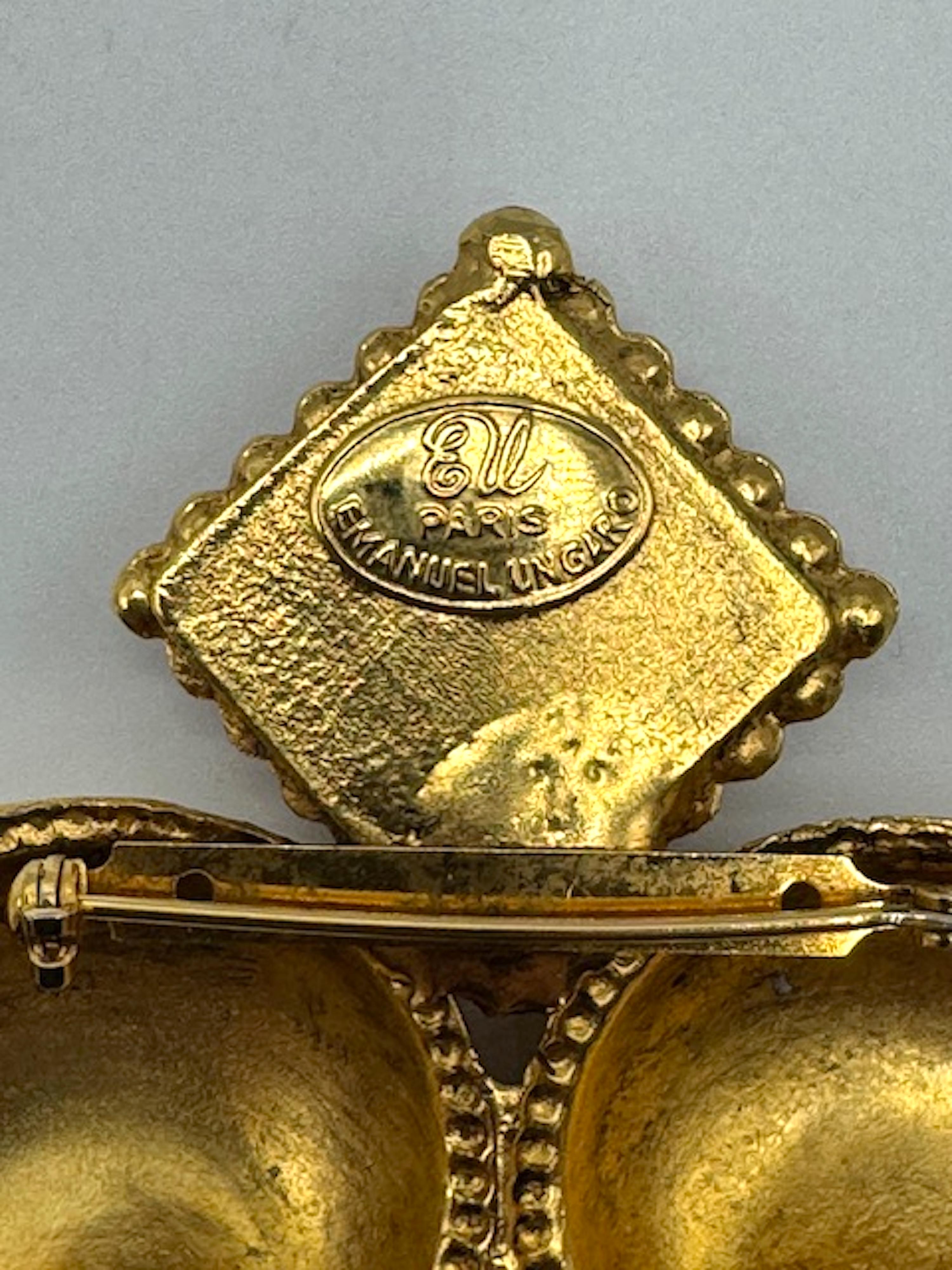 Emanuel Ungaro, Paris 1980s Large 7.5