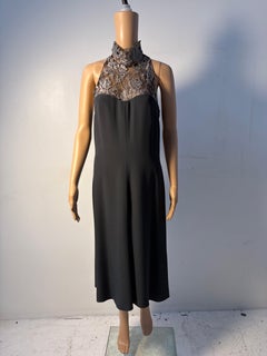 Emanuel Ungaro Paris Robe de soirée avec corsage en dentelle, Taille IT 44