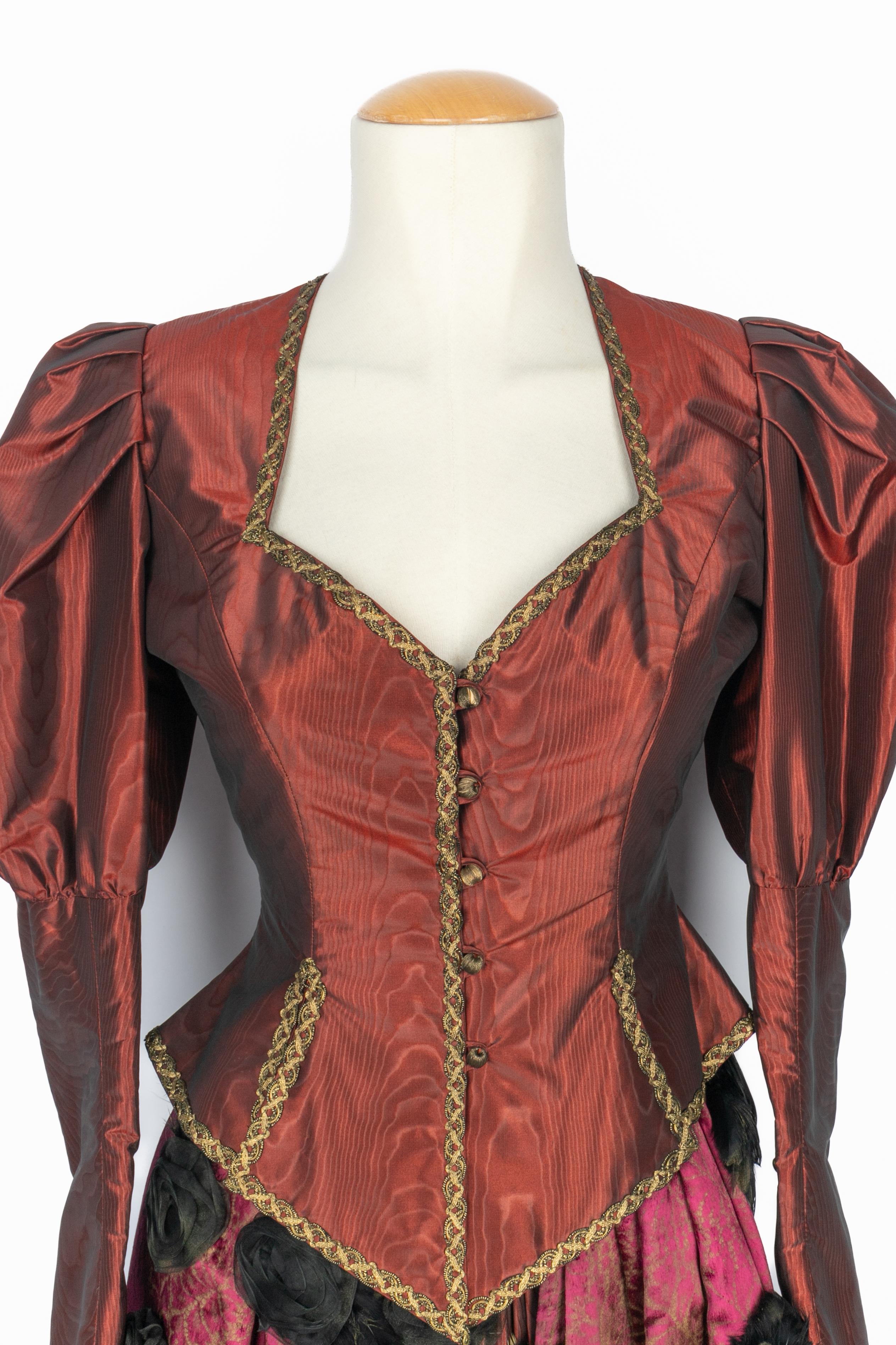 Emanuel Ungaro Set Haute Couture Automne 1980 en vente 7