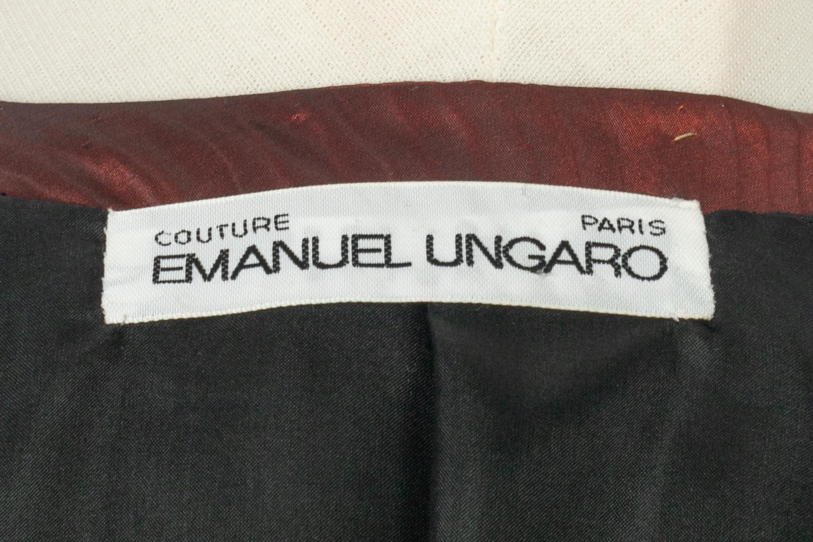Emanuel Ungaro Set Haute Couture Automne 1980 en vente 12