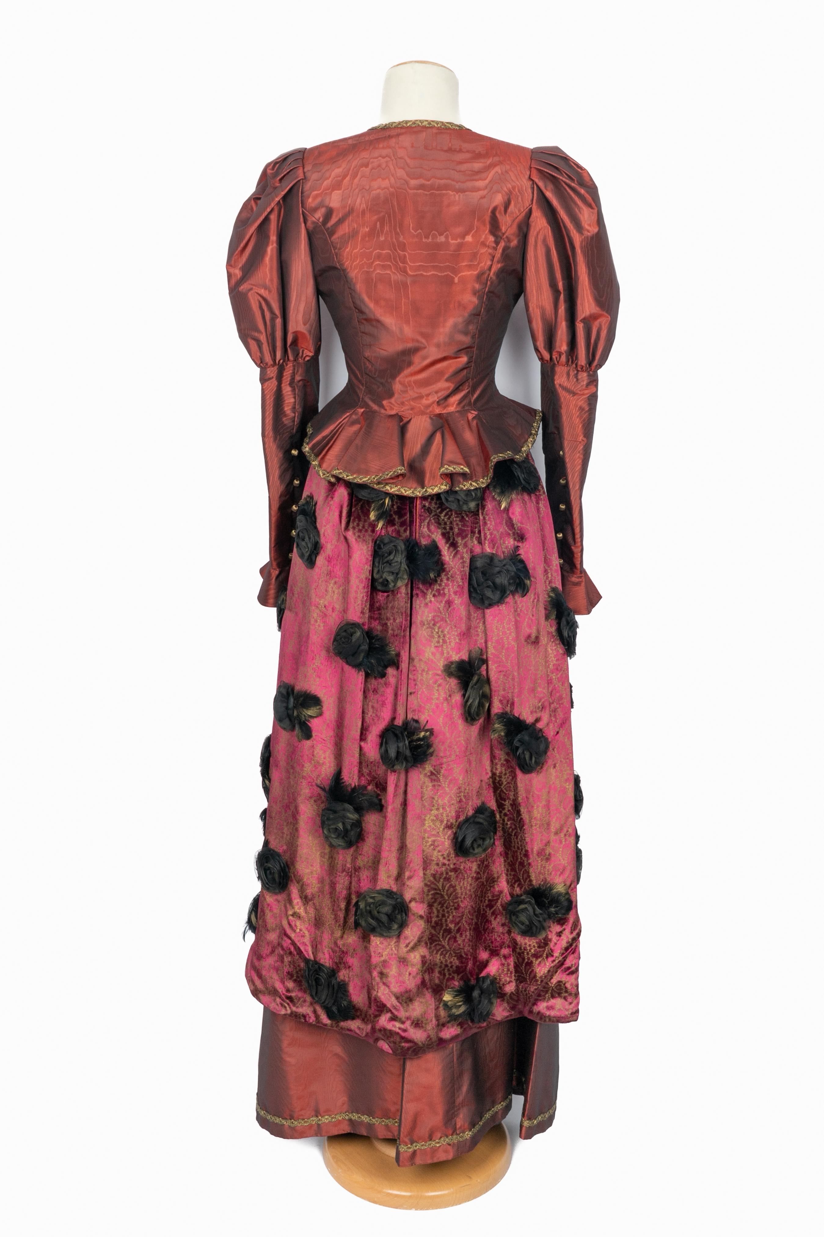 Emanuel Ungaro Set Haute Couture Automne 1980 Excellent état - En vente à SAINT-OUEN-SUR-SEINE, FR