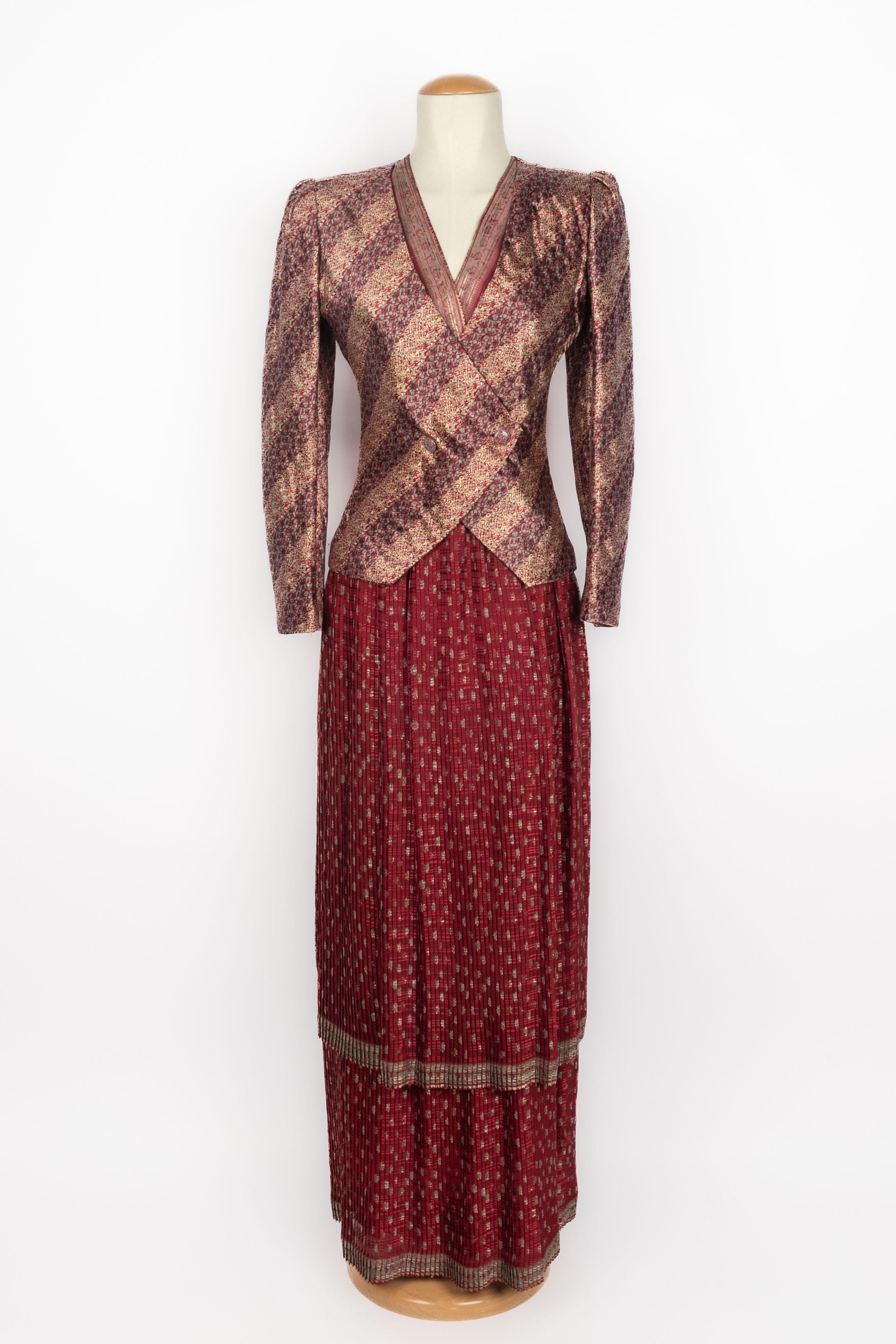 Emanuel Ungaro set Haute Couture Printemps-Eté 1979 en vente 11