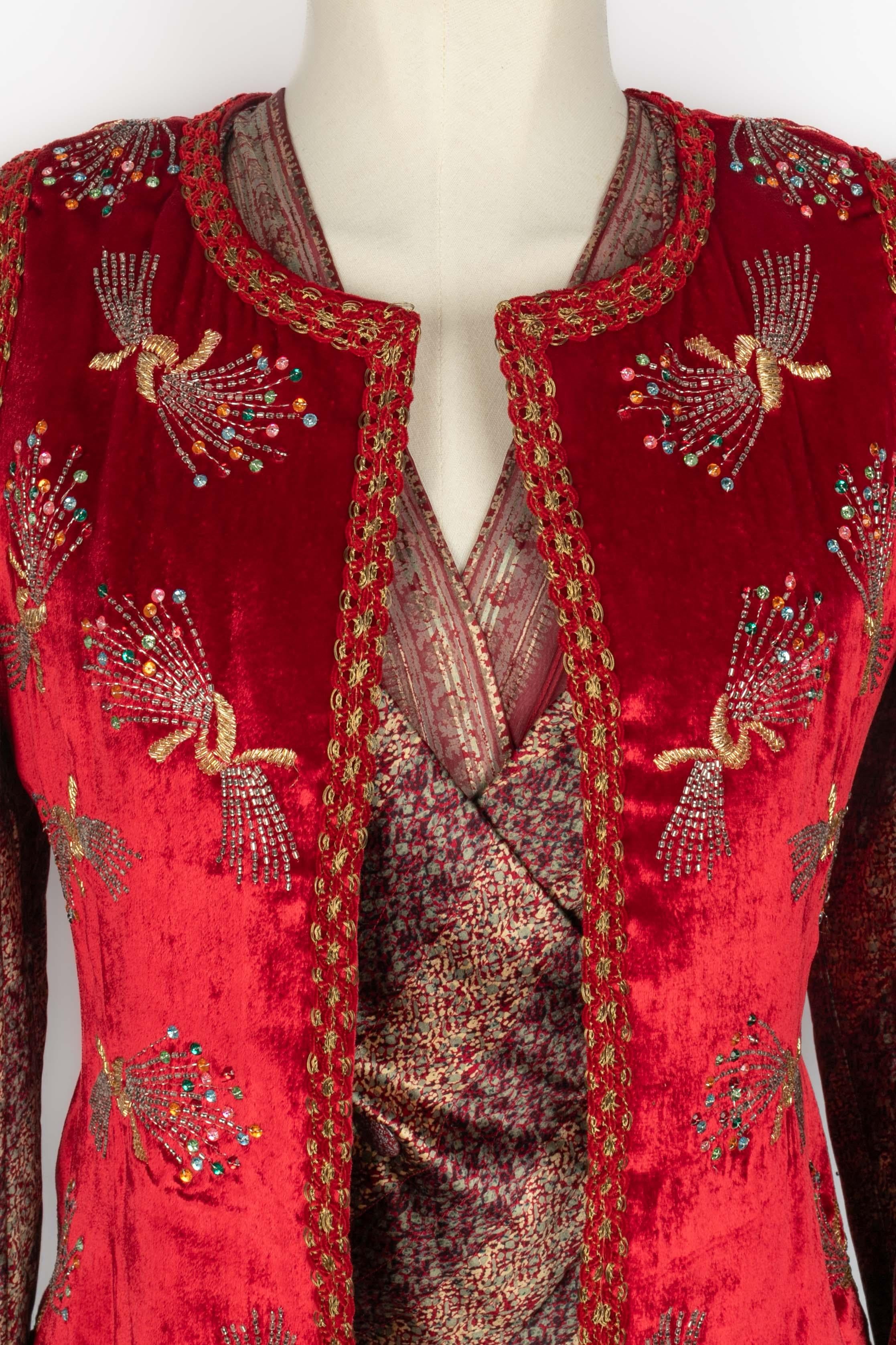 Emanuel Ungaro set Haute Couture Printemps-Eté 1979 en vente 14