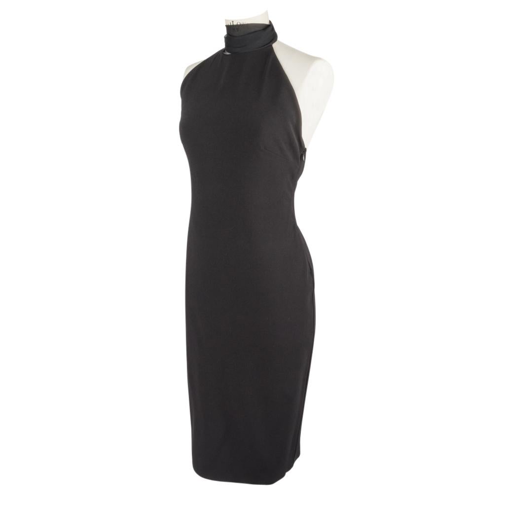 Emanuel Ungaro Stunning Black Dress Jacket Pant Three Piece Evening Set New  8 6