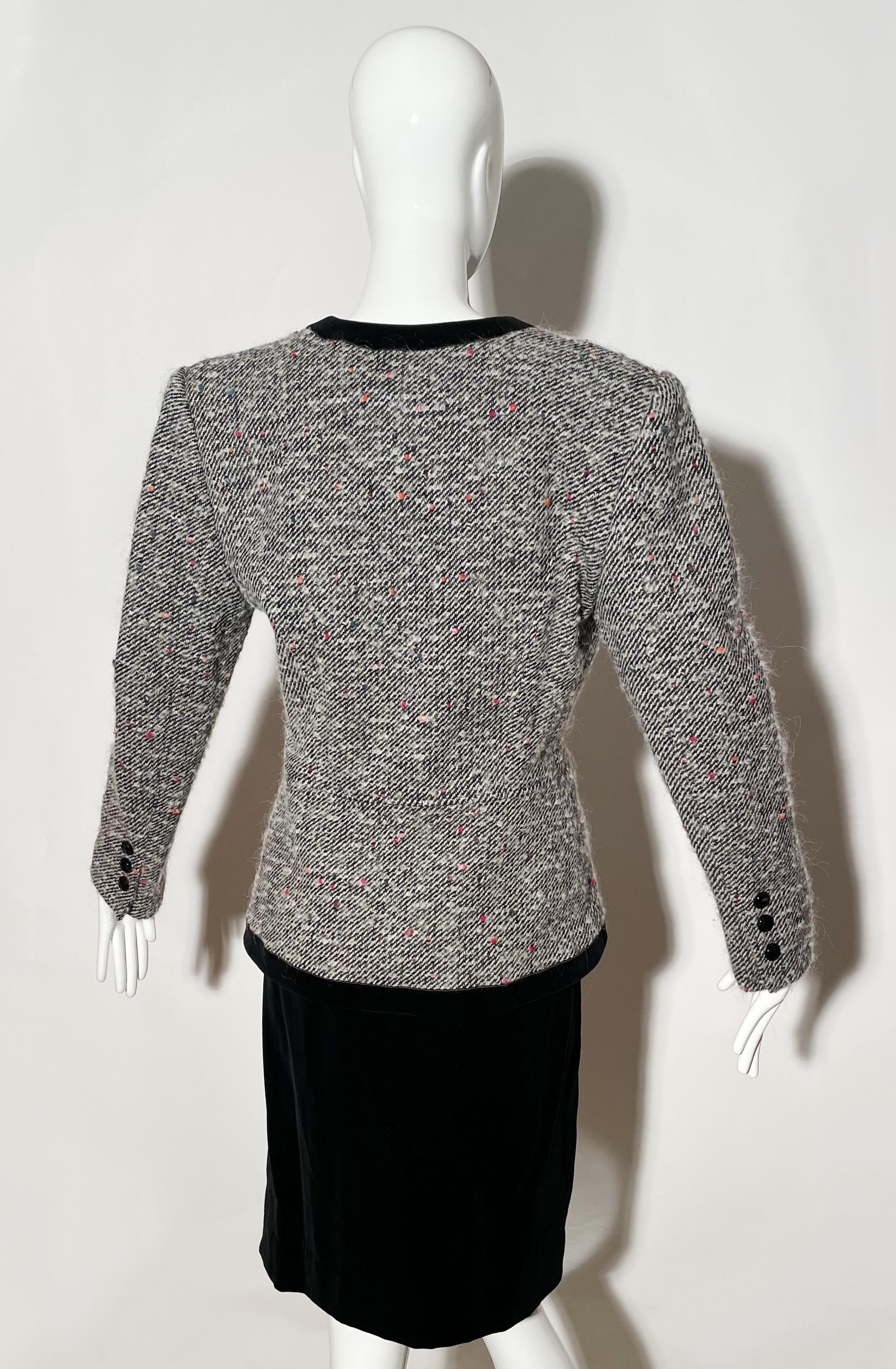 Women's Emanuel Ungaro Tweed Skirt Suit  For Sale