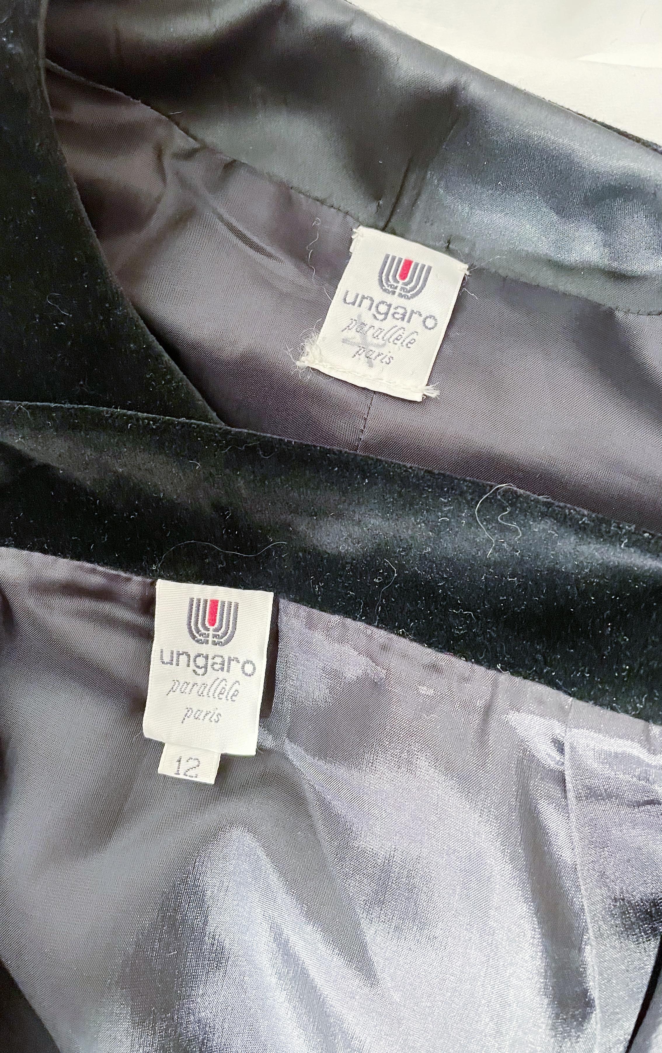 Emanuel Ungaro Tweed Skirt Suit  For Sale 2