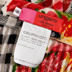 Emanuel Ungaro Vintage 1990s Pleated Skirt