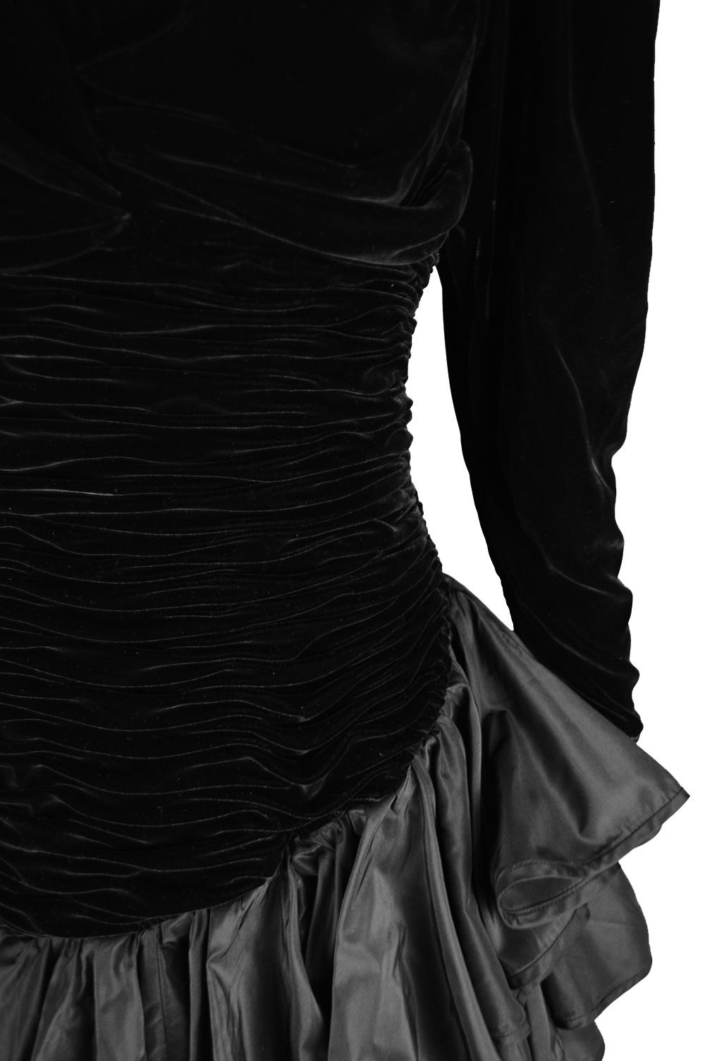 french ruffled lantern sleeves multi-wear dress