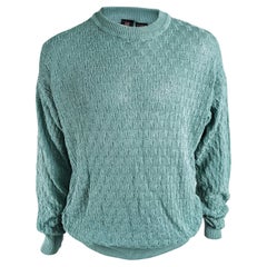 Emanuel Ungaro Vintage Herren Twisted Knit Pullover Pullover:: 1980er Jahre