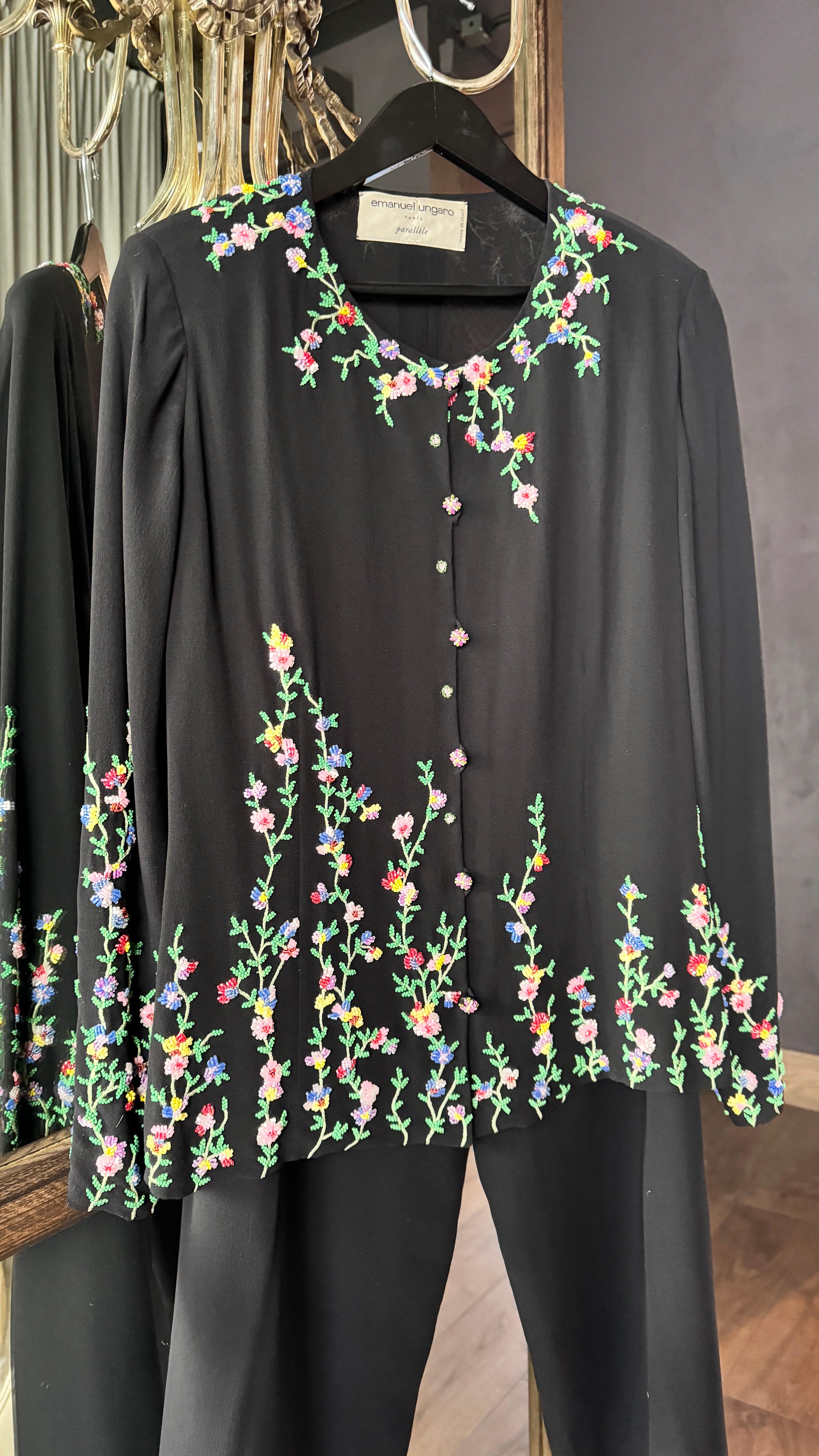 Emanuel Ungaro Vintage Hosenanzug Damen im Angebot