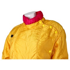 Emanuel Ungaro Yellow & Pink Ski Suit circa 1980s