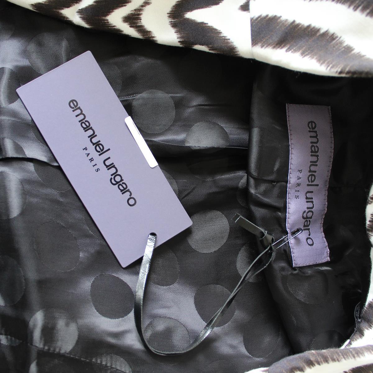 Emanuel Ungaro Zebra Jacket  In Excellent Condition For Sale In Gazzaniga (BG), IT