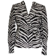 Emanuel Ungaro Zebra Jacket 