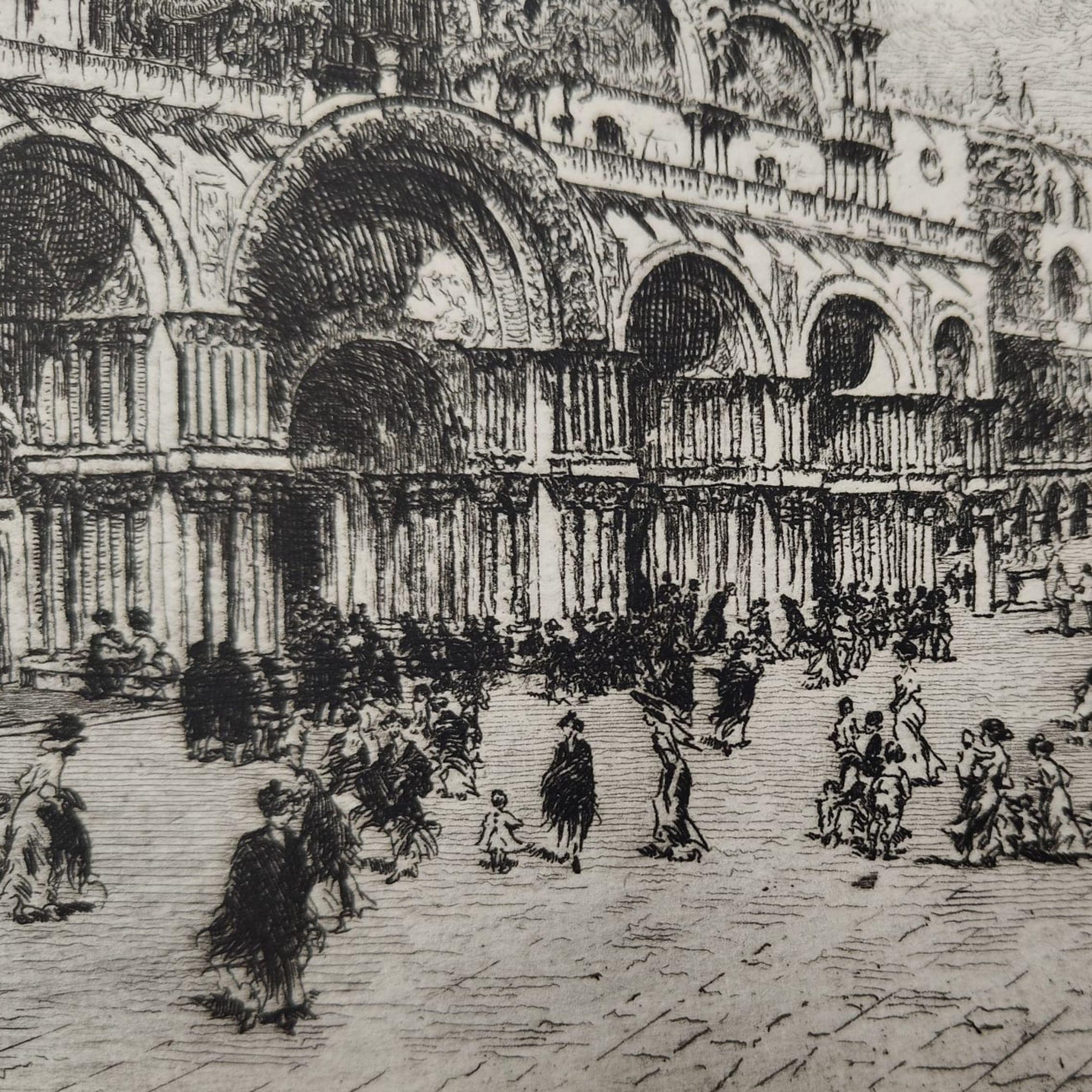 Etching by Emanuele Brugnoli, 