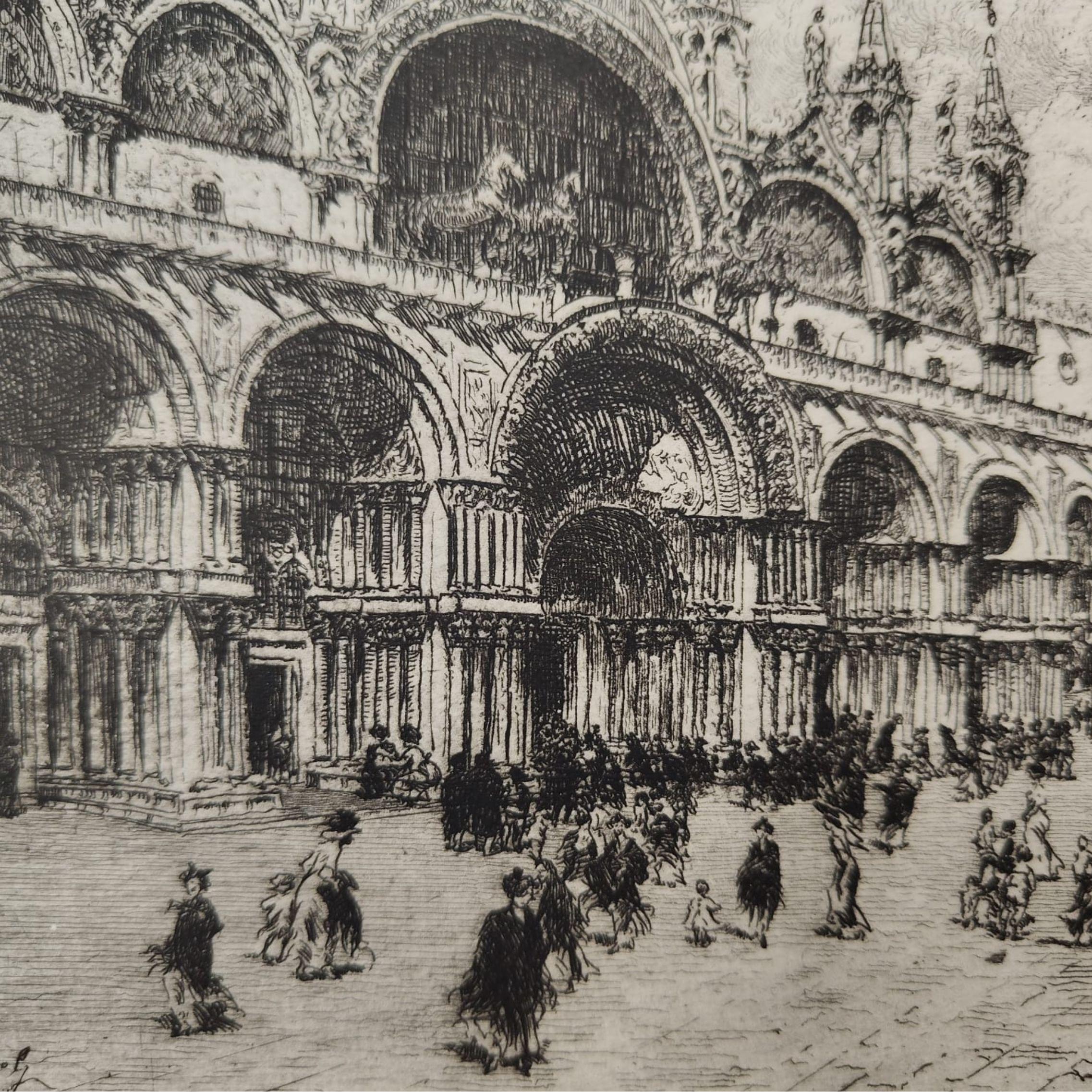 Etching by Emanuele Brugnoli, 