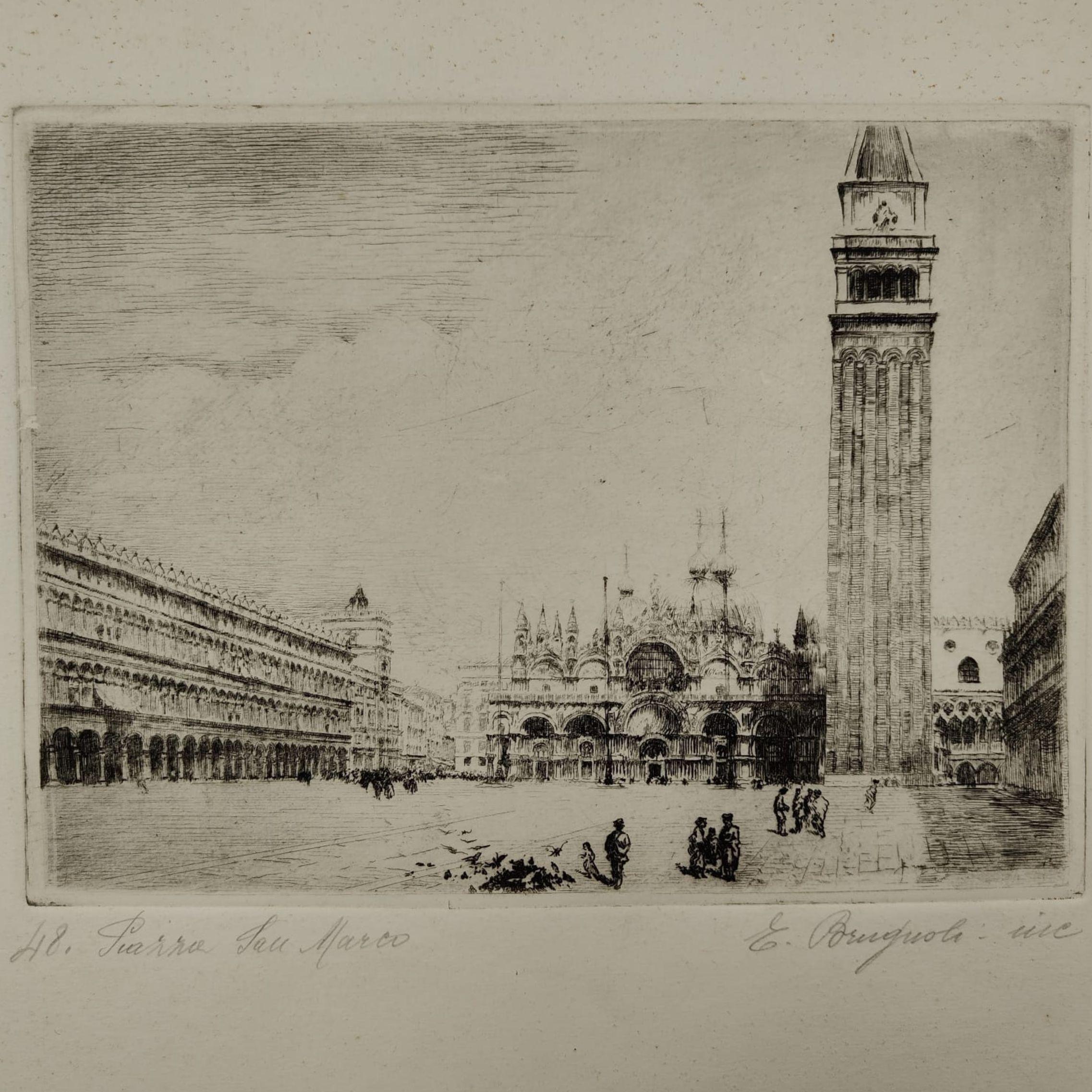 Gravure d'Emanuele Brugnoli, 