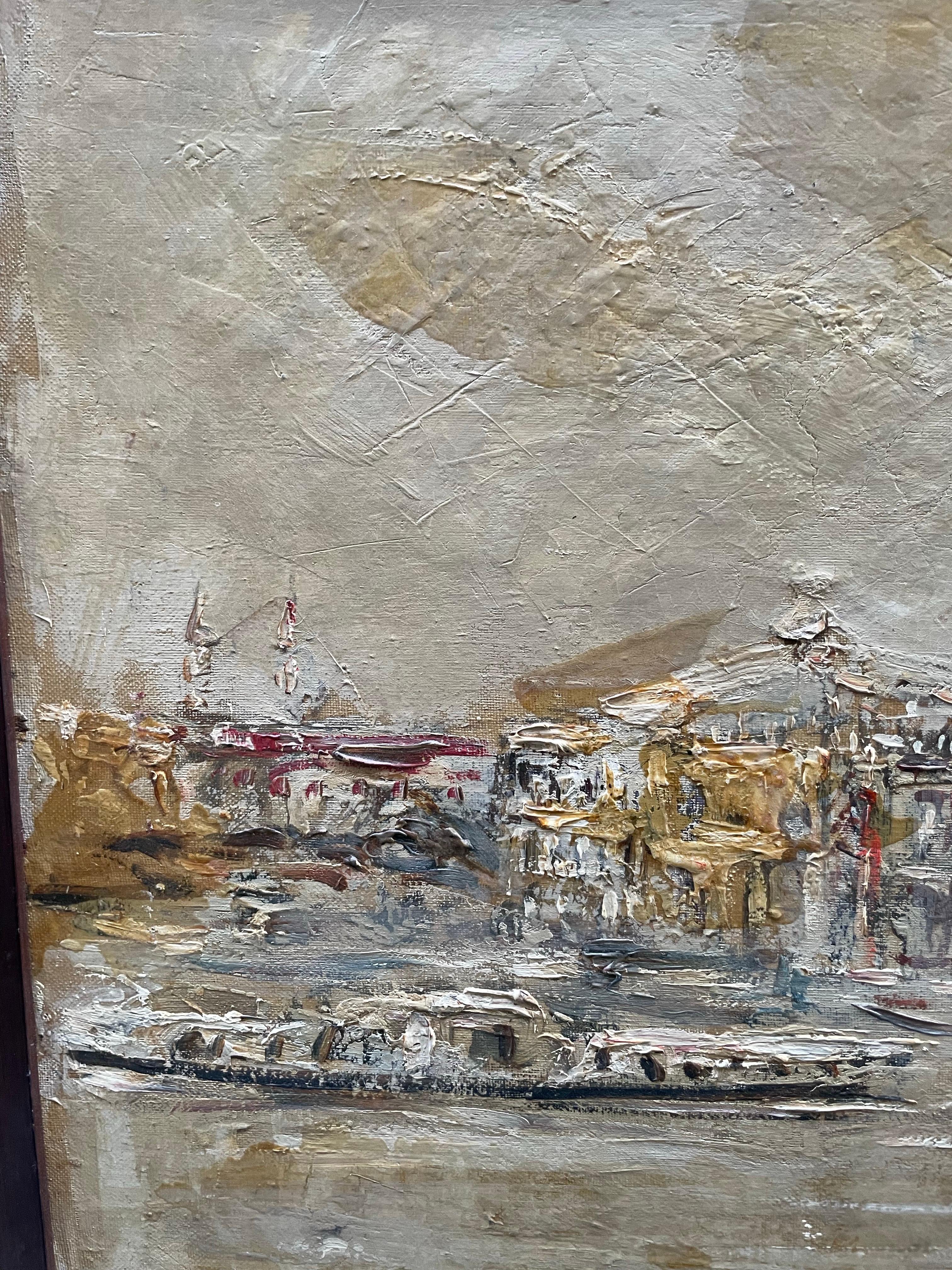 Canal Grande con gondole, anni '70 Di Emanuel Cappello in vendita 7
