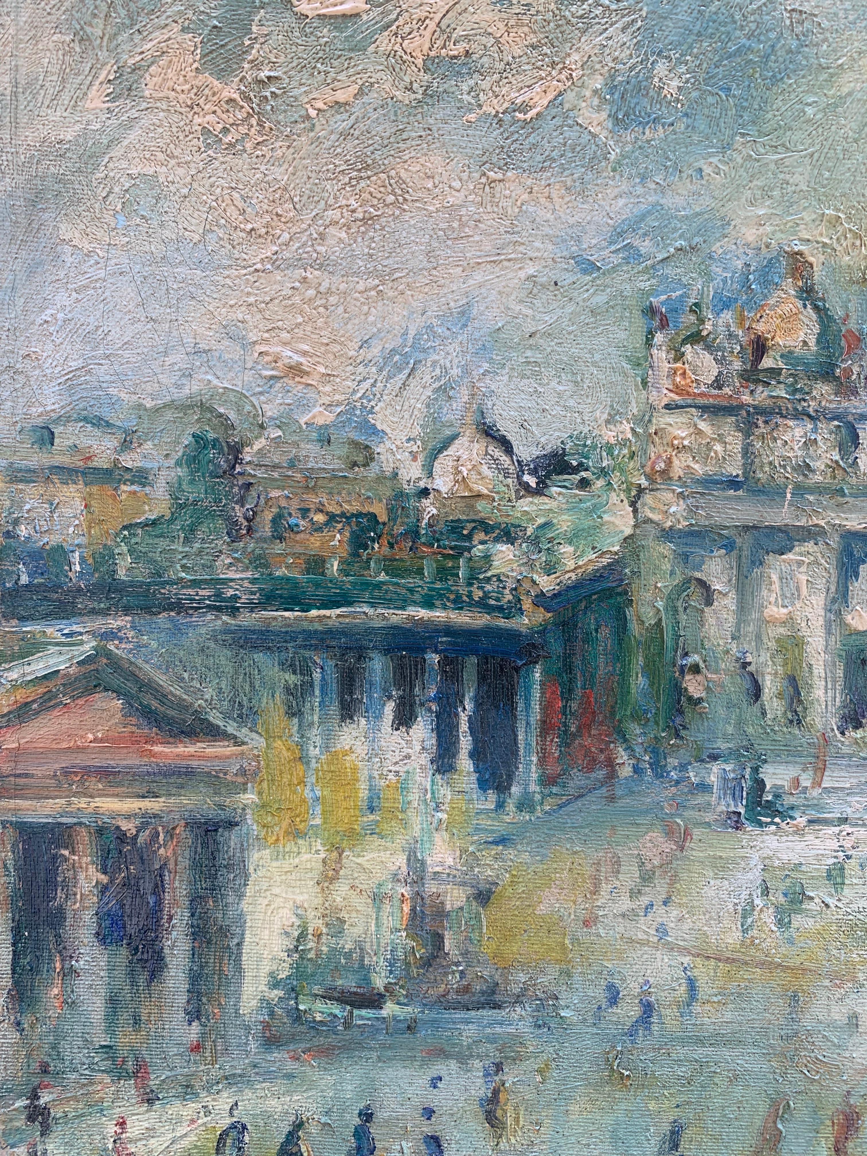 Saint Peter's Square, Vatican, Rome, by  Florentine Painter Emanuele Cappello. 8