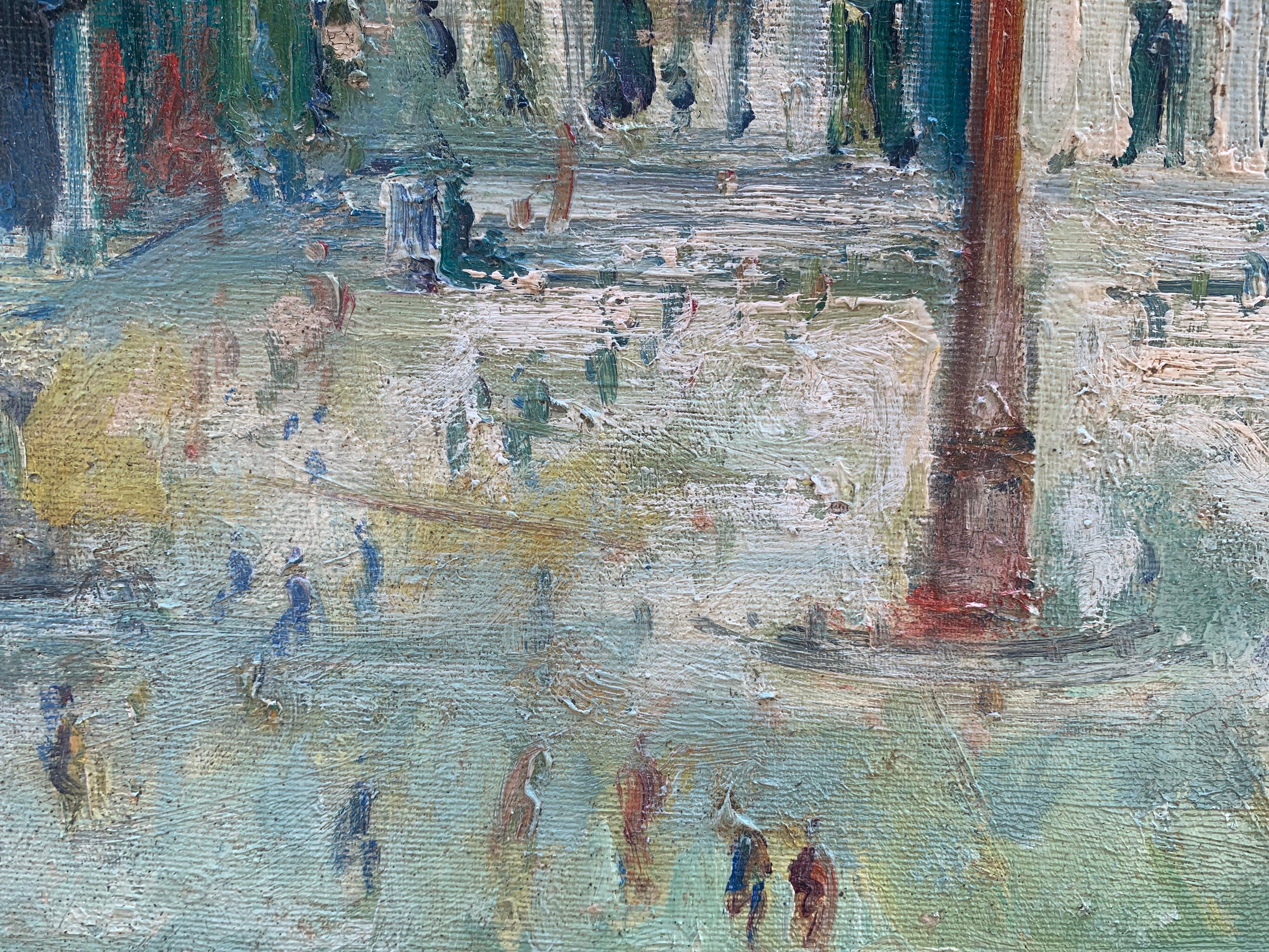 Saint Peter's Square, Vatican, Rome, by  Florentine Painter Emanuele Cappello. 9