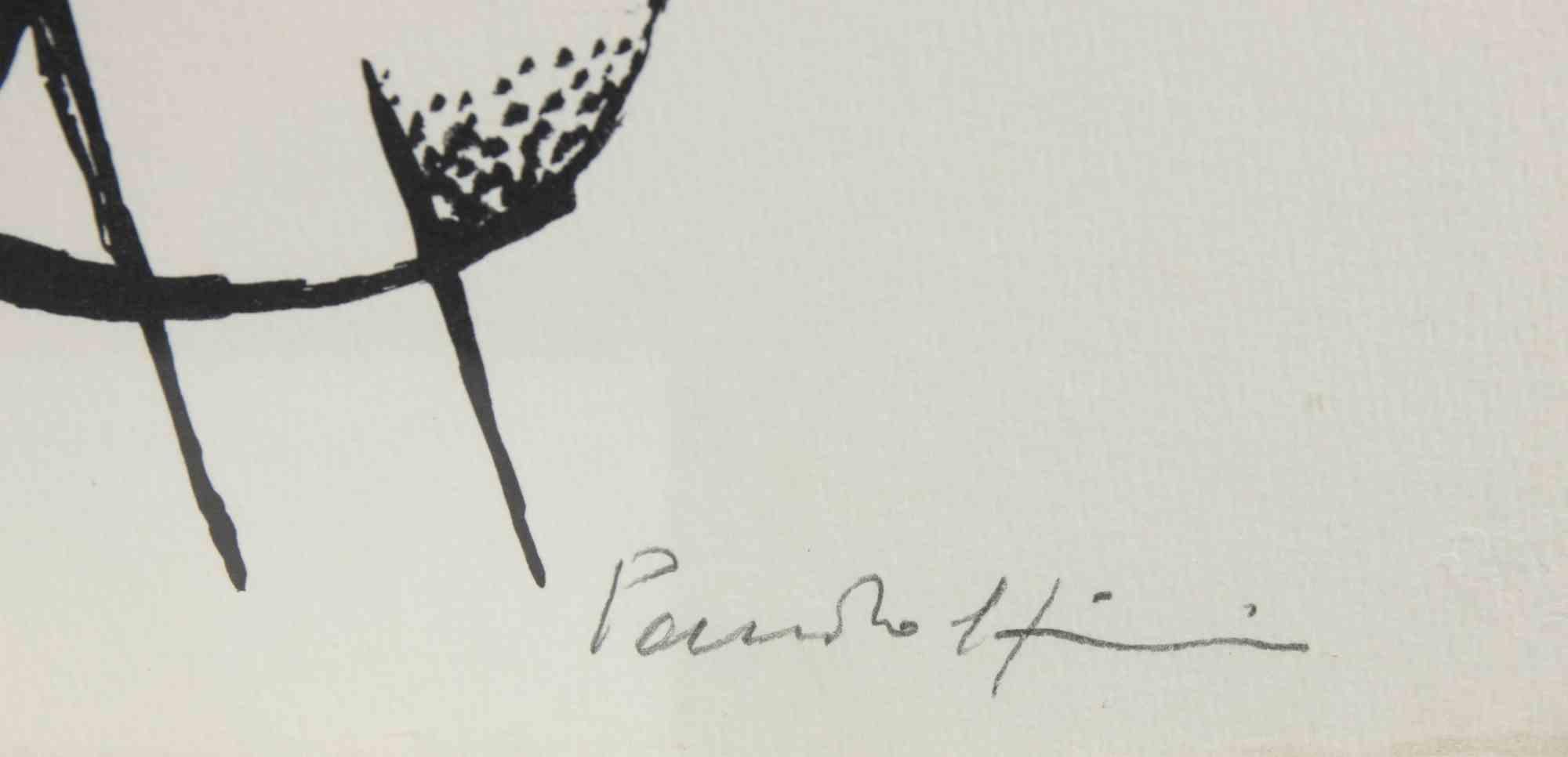 Gemälde und Modell – Radierung von Emanuele Pandolfini – 1970er Jahre im Angebot 3