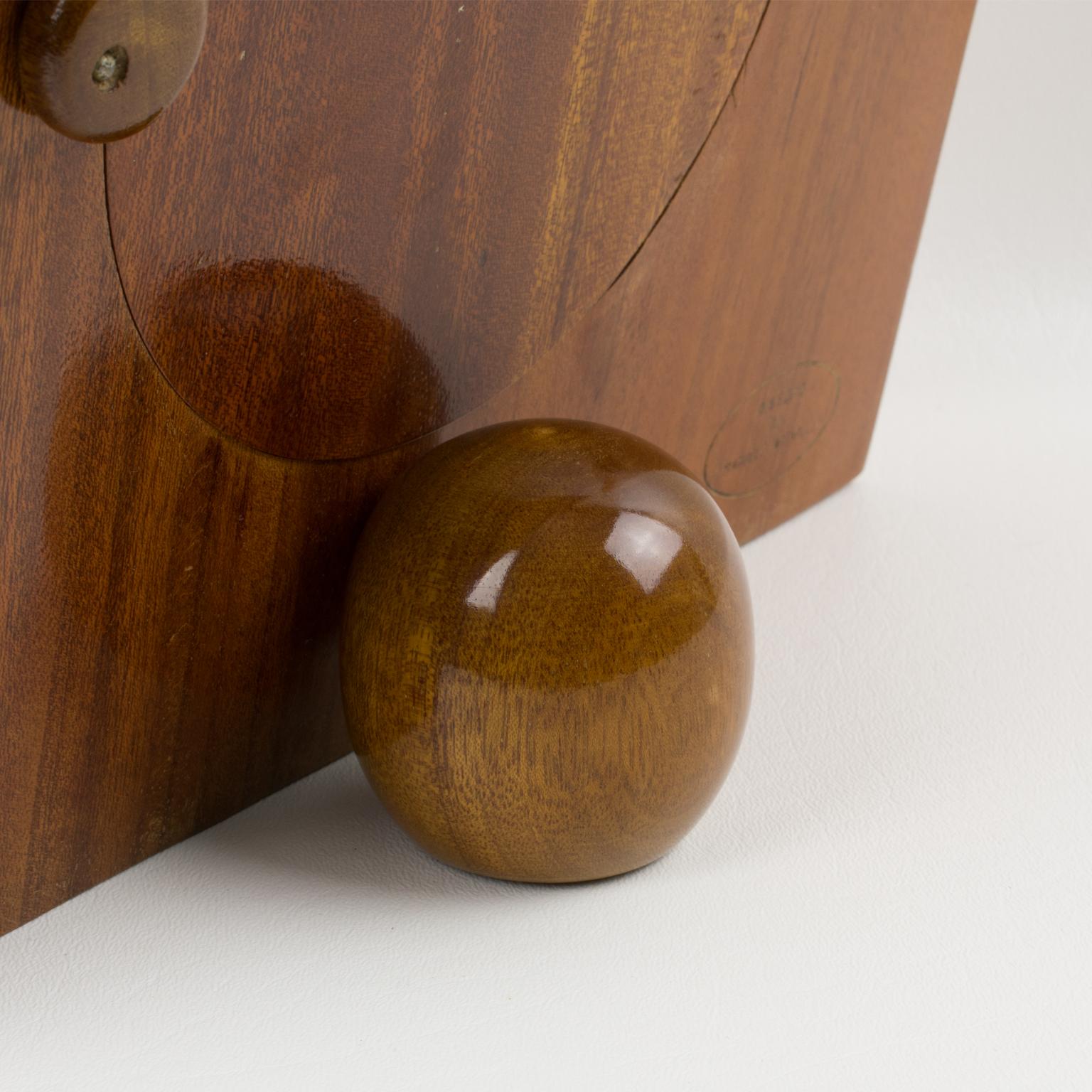 Emanuel Pantanella Italia Cornice geometrica in Wood in vendita 1
