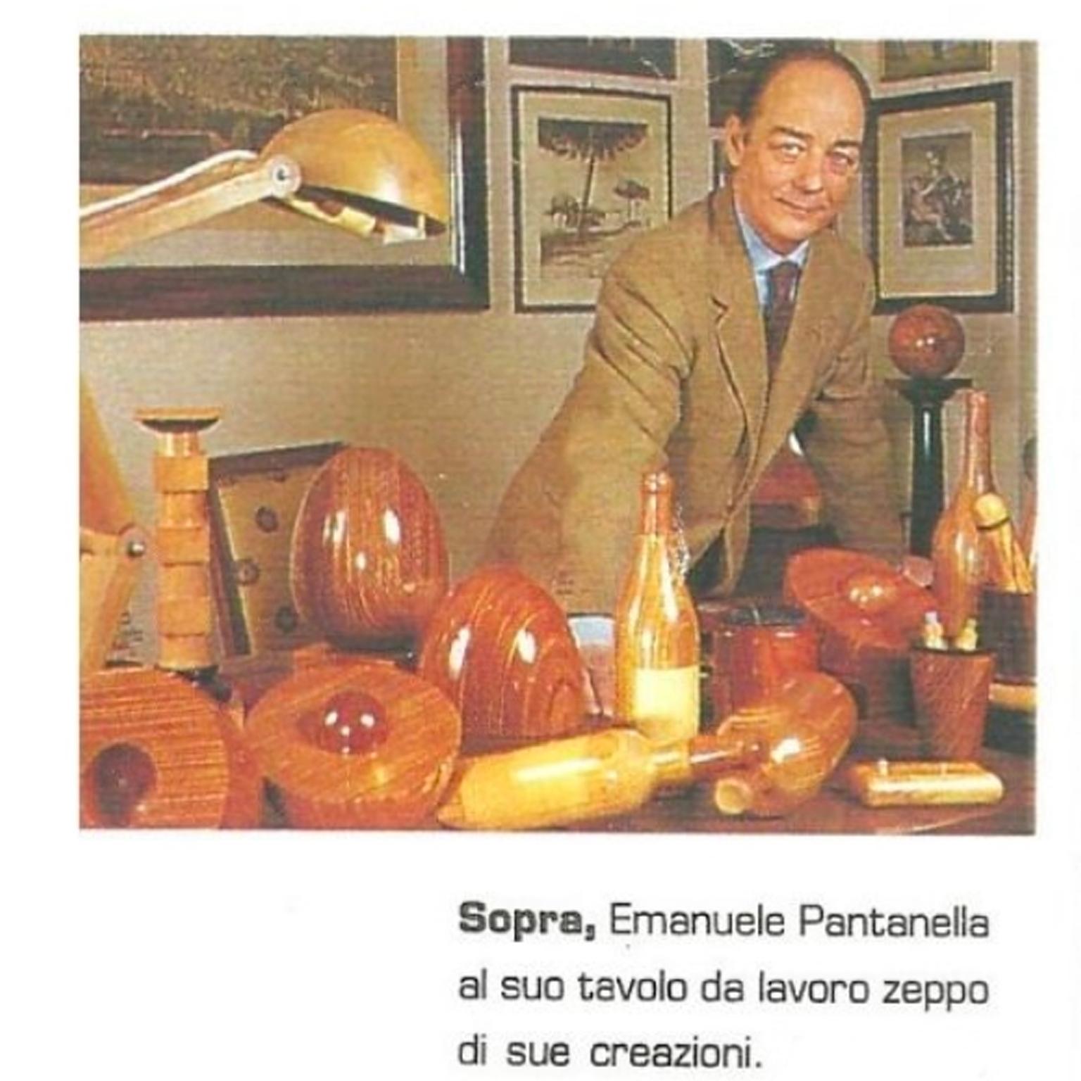 Bilderrahmen aus Holz von Emanuele Pantanella, Italien 1980er Jahre im Angebot 6